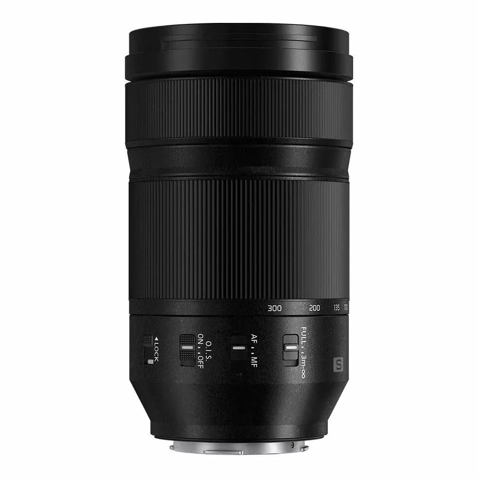 Panasonic Lumix S-R70300E Teleobiettivo Zoom 70-300 mm, F4.5-5.6 Macro O.I.S. Nero