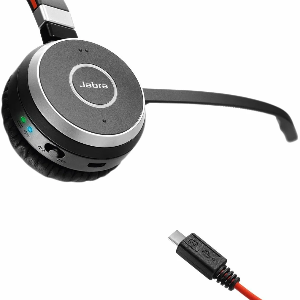 Jabra HSC018W and ENDO40W Cuffie Wireless, Nero, One