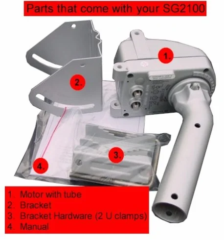 Motore Rotore per parabola DIGIPOWER MOTECK SG-2100A DiSEqC 1.2