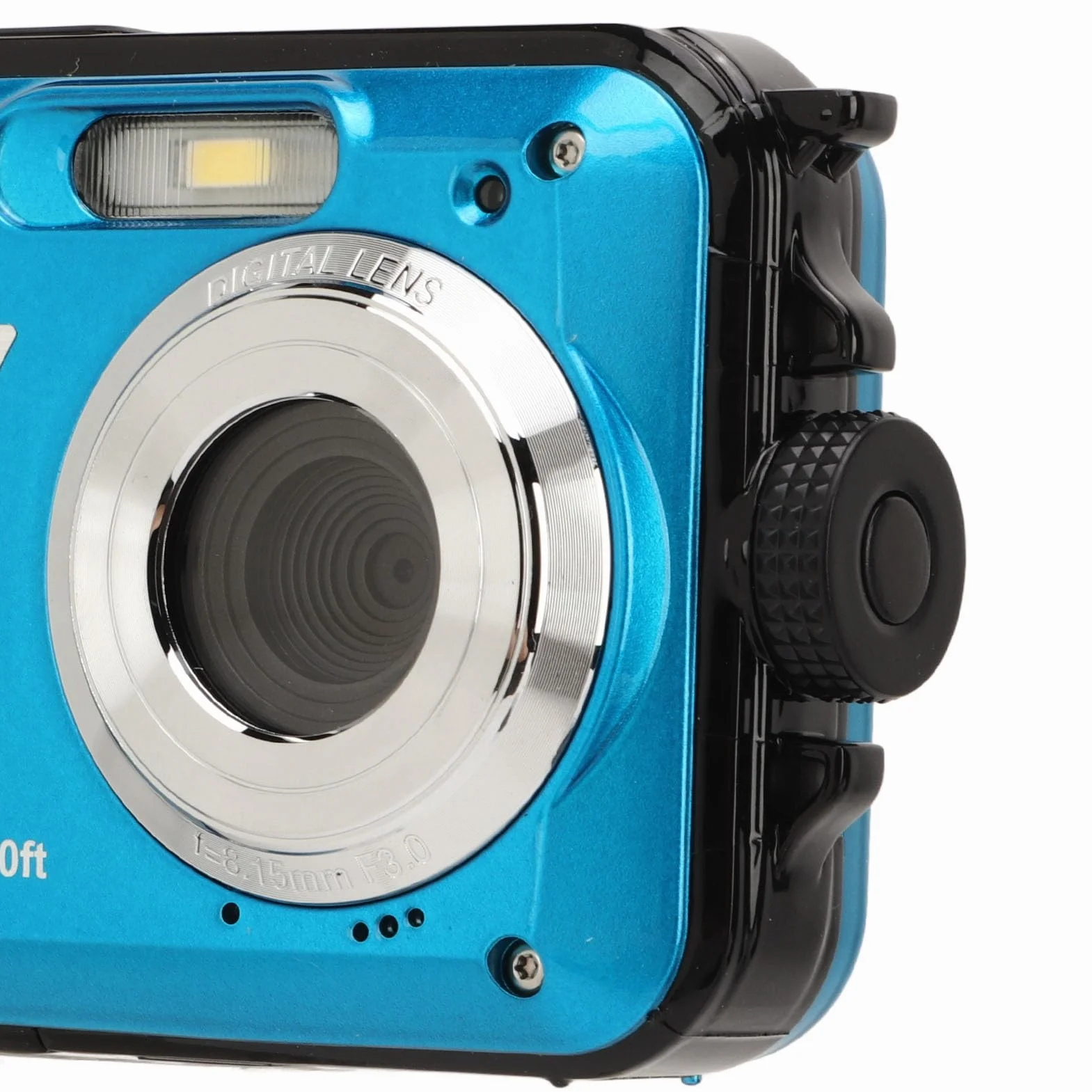 Fotocamera Subacquea, 1080P 30MP con Display LCD Fotocamera Digitale Impermeabile per Campeggio Snorkeling