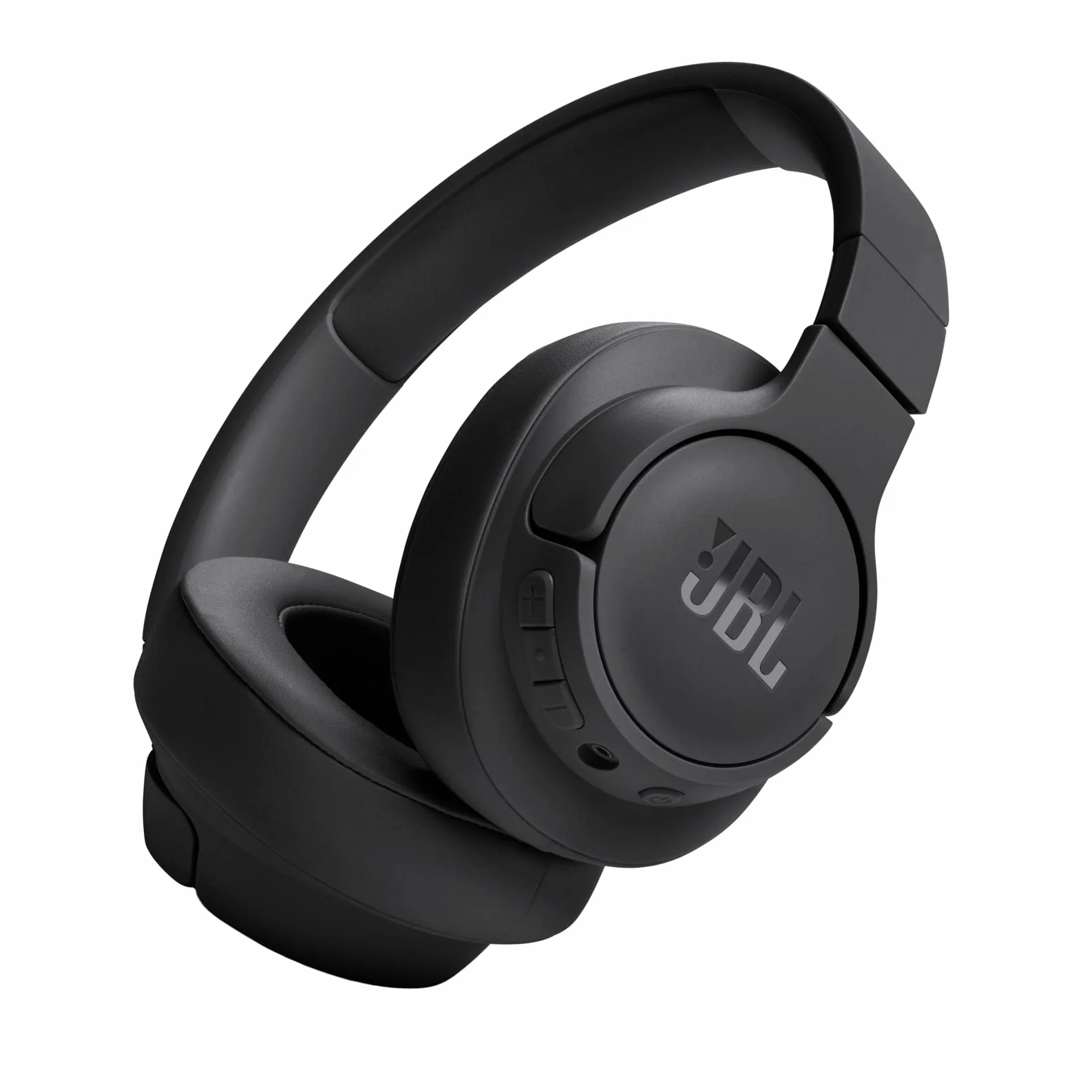 JBL Tune 720 BT Cuffie Over-Ear Bluetooth Wireless, Pieghevoli e Leggere, Microfono e Comandi su Padiglione con Voice Aware, JBL Pure Bass, Connessione Multipoint, fino a 76 ore di Autonomia, Nero