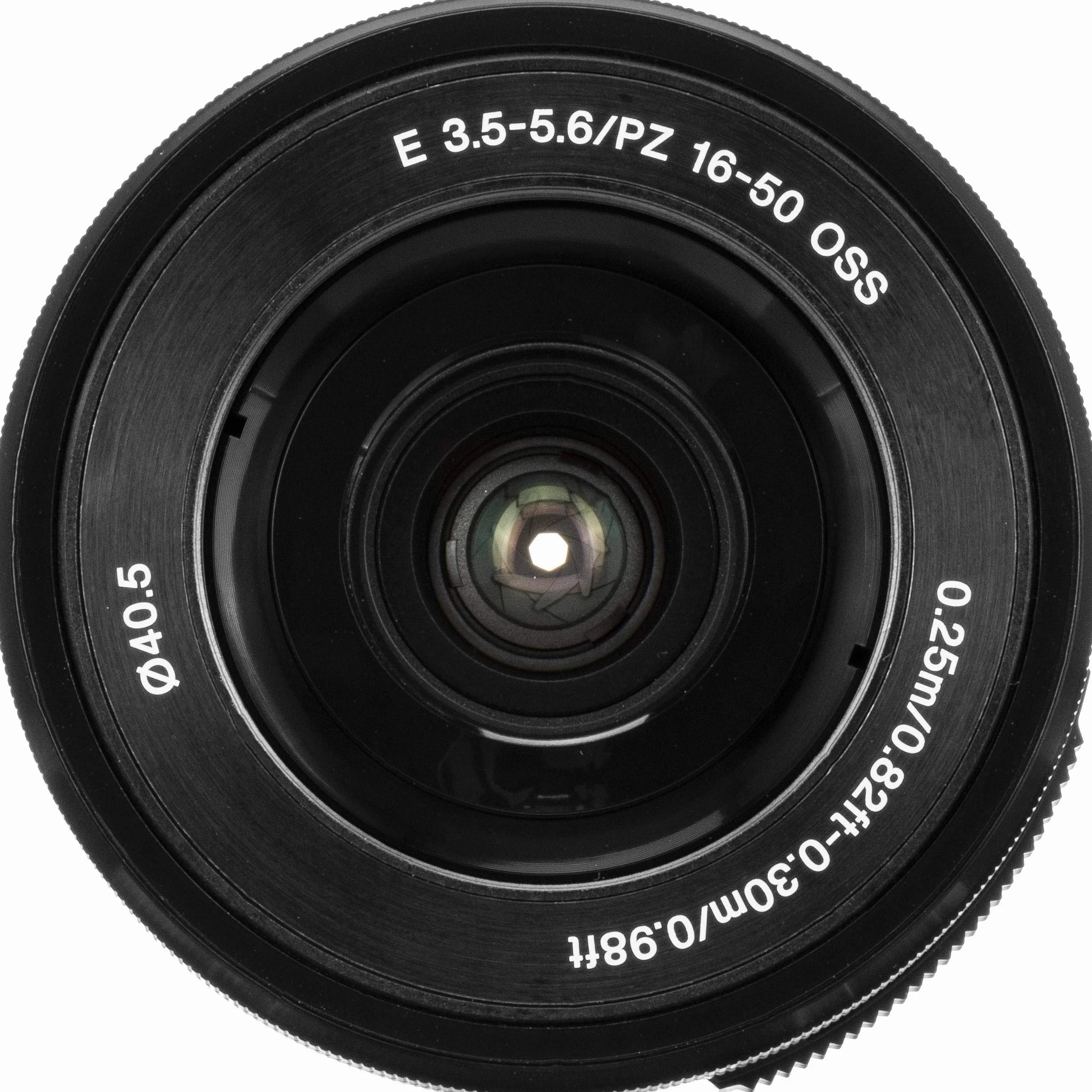 AOM Sony SELP1650 - Obiettivo OSS da 16-50 mm: obiettivo Sony E PZ 16-50 mm f/3.5-5.6 OSS (nero) + kit di partenza Pro Combo - Versione internazionale