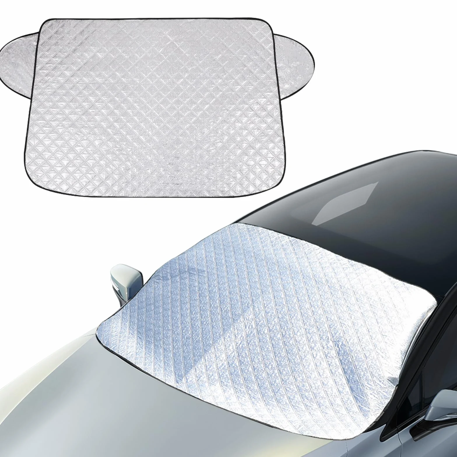 Copri Parabrezza Auto Telo Antigrandine Ripiegabile Antighiaccio Anti UV