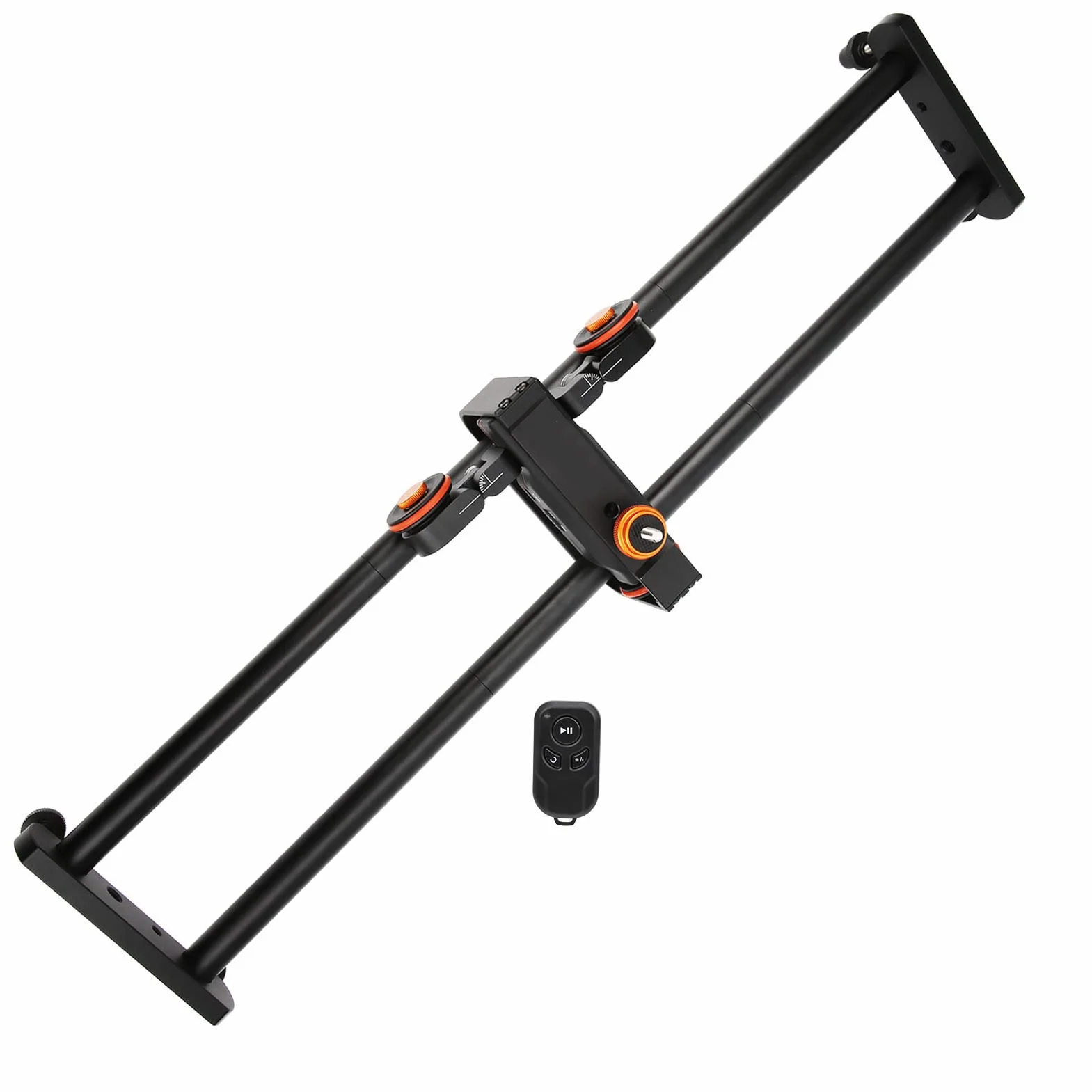 Carrello per Traccia Video della Fotocamera, Carrello con Cursore Regolabile per Fotocamera per la Fotografia di Filmati Video con Videocamera Stabile
