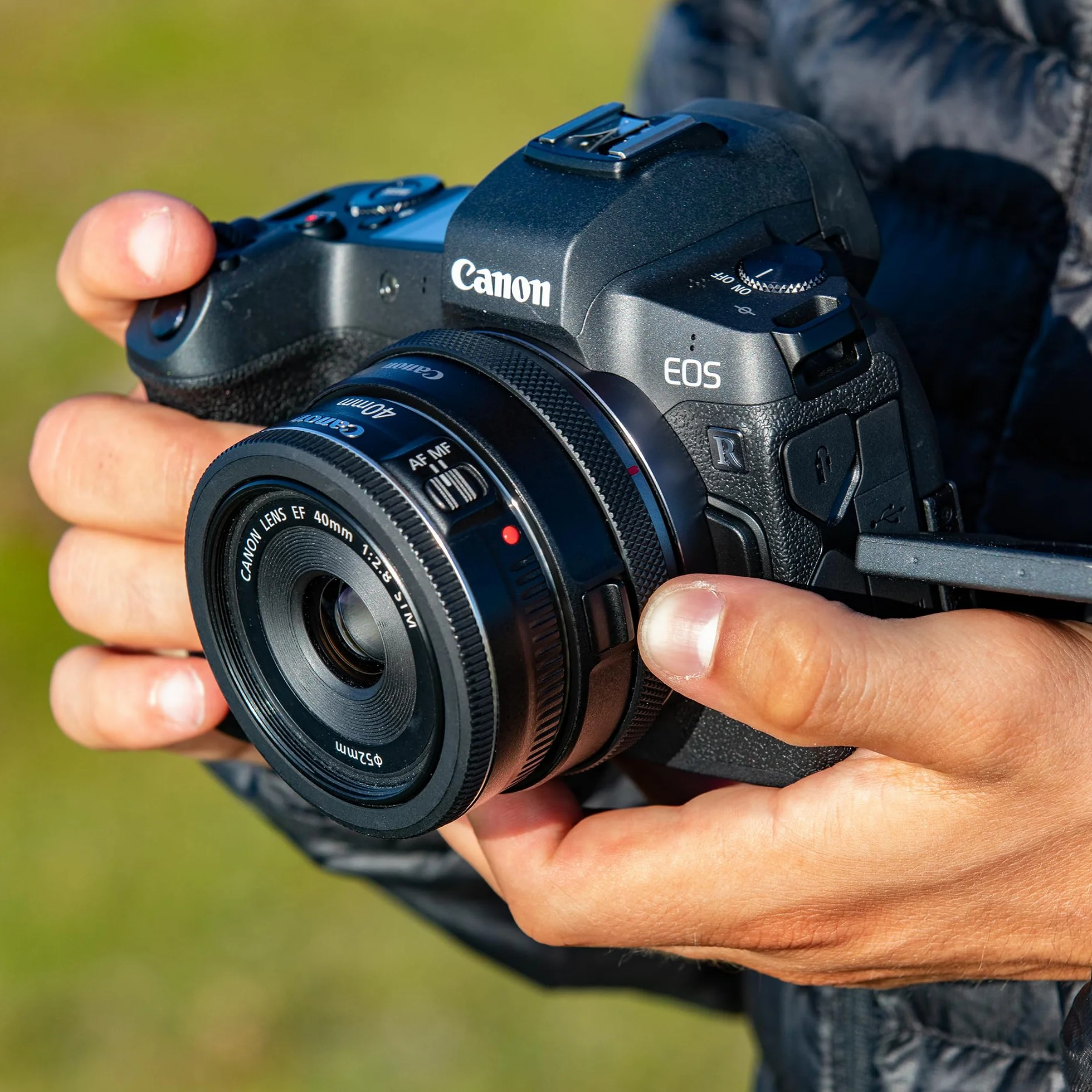 Canon 2972C005 Adattatore per Obiettivi EF ed EF-S per la Fotocamera EOS R, Nero
