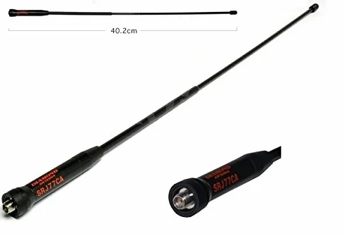 DIAMOND ORIGINALE SRJ-77 Antenna 45 cm 144/430 MHz SMA Reverse