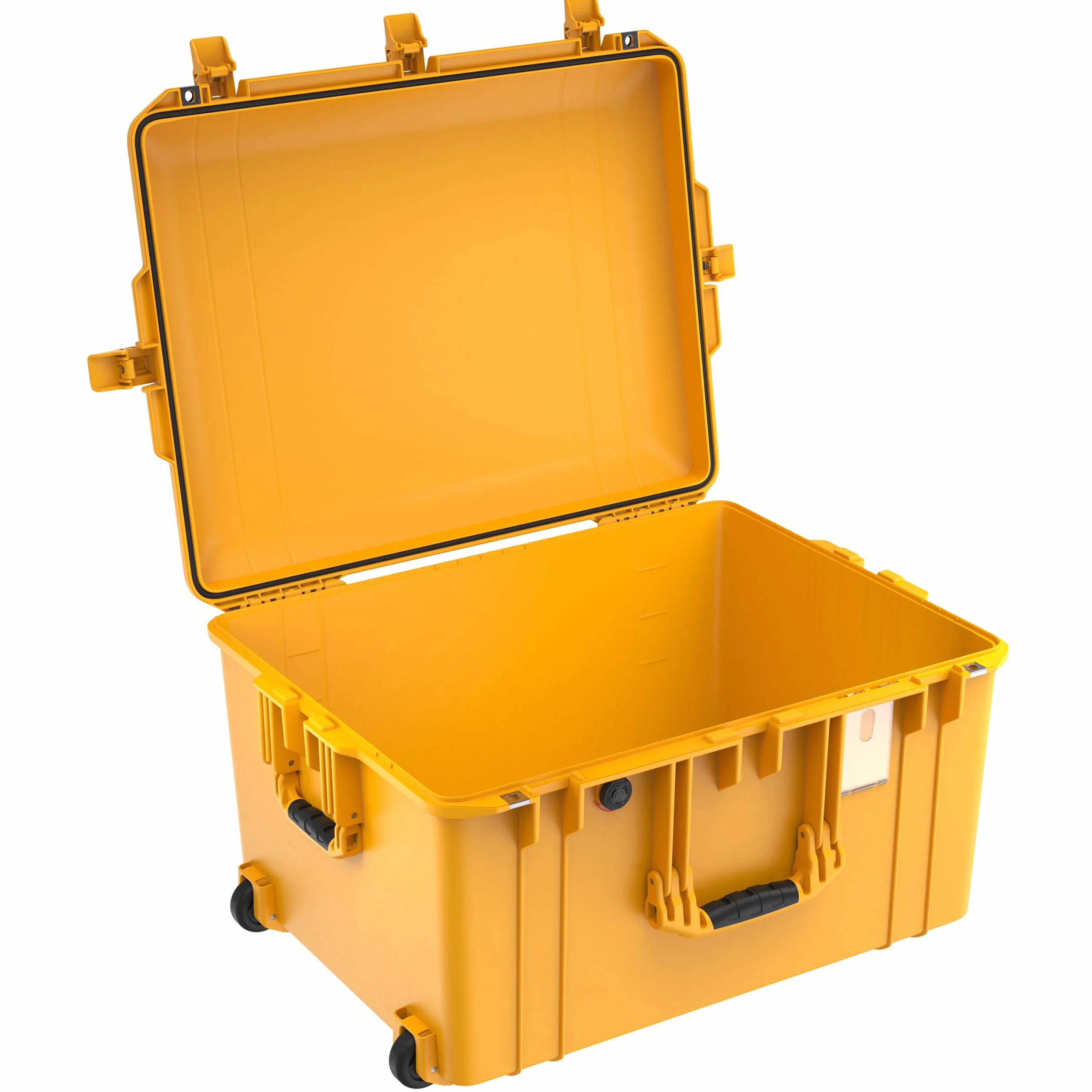 PELI 1637 Air Trolley Protettivo Leggero per Camera e Droni, Impermeabile e resistente alla polvere, 89L di Capacità, Fabbricato in USA, Senza Schiuma, Colore: Giallo