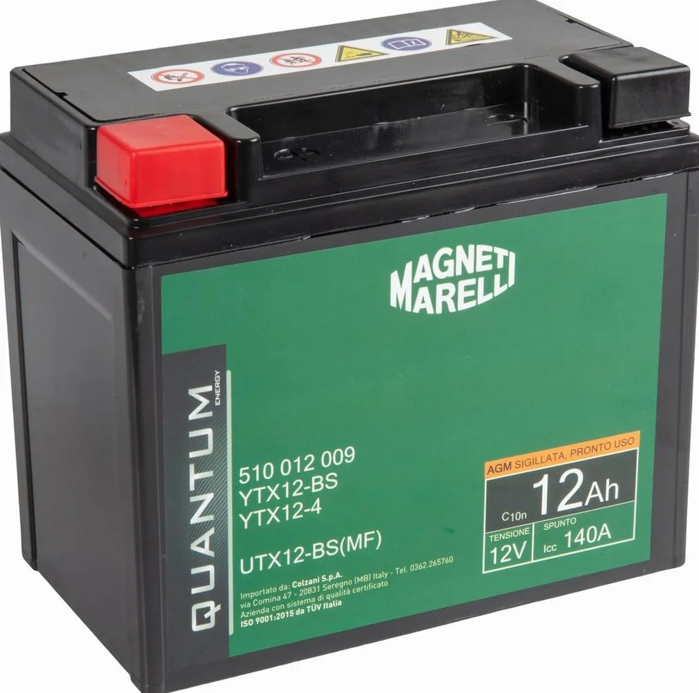 Bateria Quantum-Marelli 12ah AGM bezobsługowa