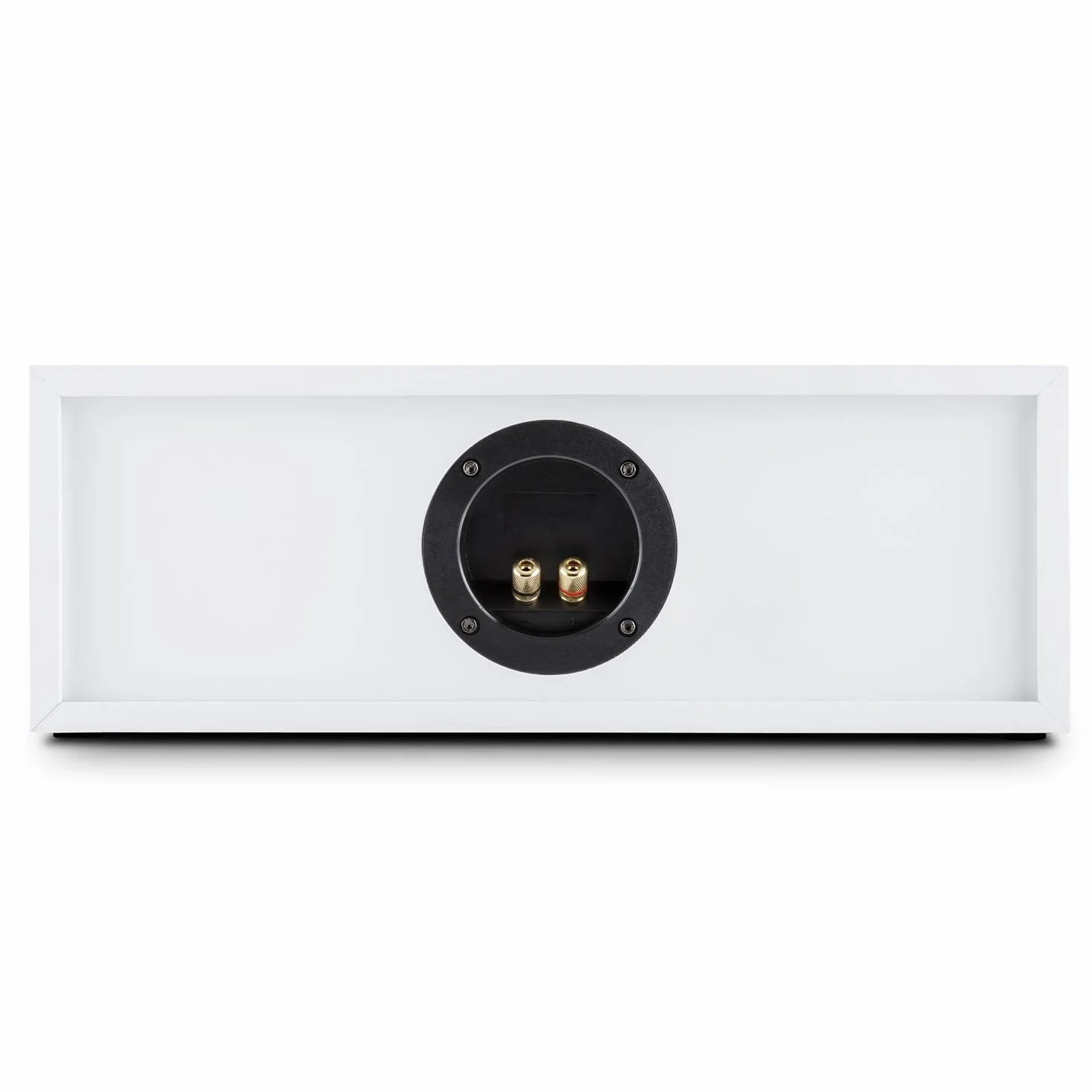 AUNA Linie 501 CS - Altoparlante Center, Speaker, Cassa, Diffusore Passivo, Tecnologia a 2 Vie, 120W, 2 x 60 Watt RMS, Connettore Fase, Tweeter 2,5 cm (1"), Dimensioni 42,5 x 15 x 24,5 cm, Bianco