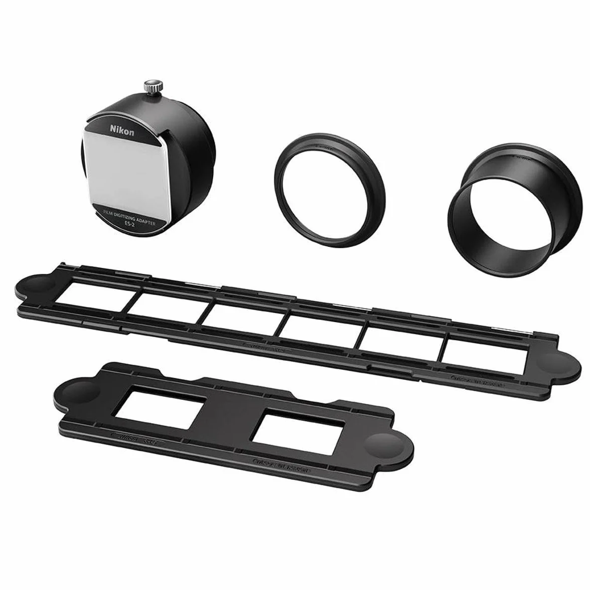 Nikon ES-2 Adattatore per pellicole, consente di trasformare foto a colori o in bianco e nero su pellicola in file digitali di alta qualità, nero