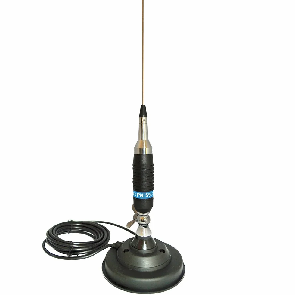 Antenna CB PNI S9 Magnete a farfalla lungo 120 cm e 125 mm/ 125 mm incluso