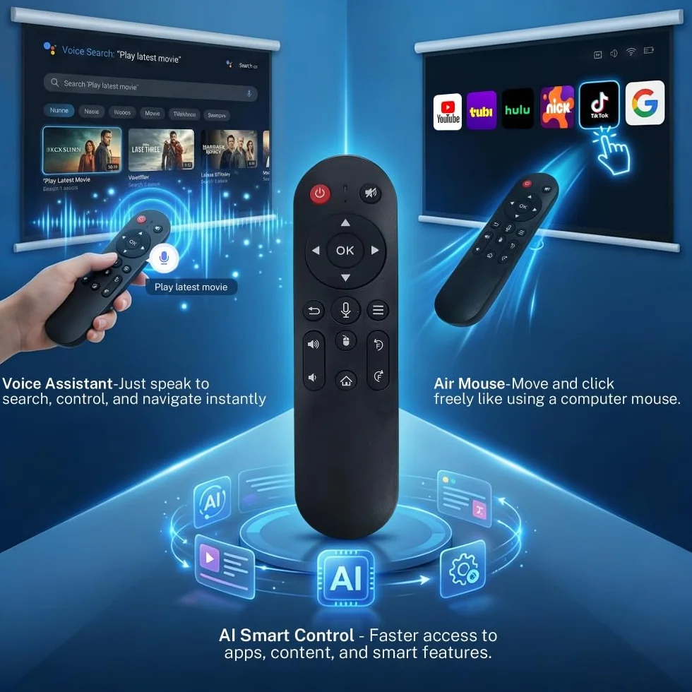 [2000 ANSI/Assistente Vocale IA/1080P Nativo] Videoproiettore Intelligente X7 con Android 14, Smart Video Proiettore con IA Auto Focus/Keystone Proiettore con WiFi6 e Bluetooth5.4, Display 200"