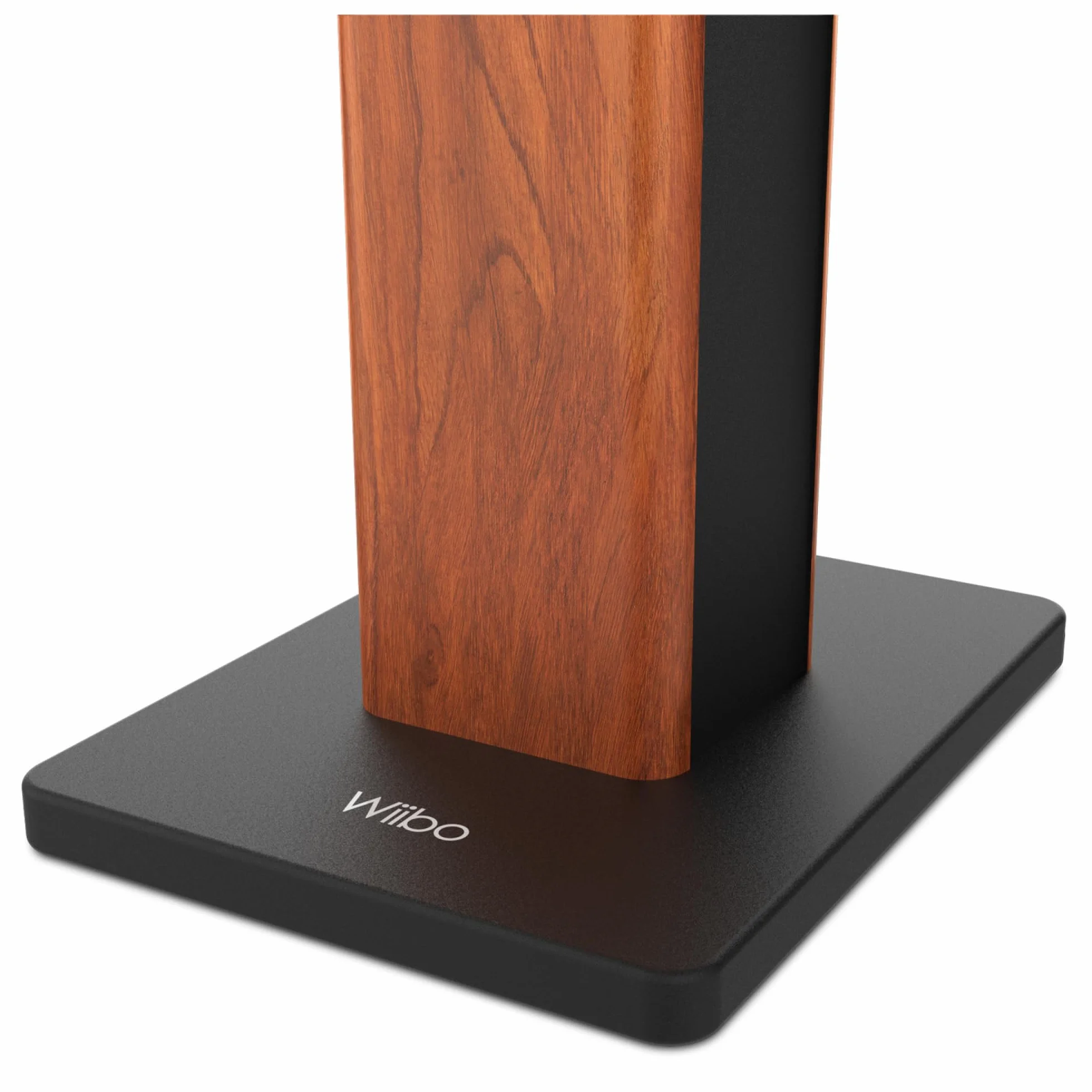 Wiibo Tempo 90 - Coppia Supporti per Casse - Altezza 90 cm - Base Solida Anti-Vibrazioni - Compatibilità Universale con Casse HiFi Stereo e Home Cinema - Piedini Antiscivolo