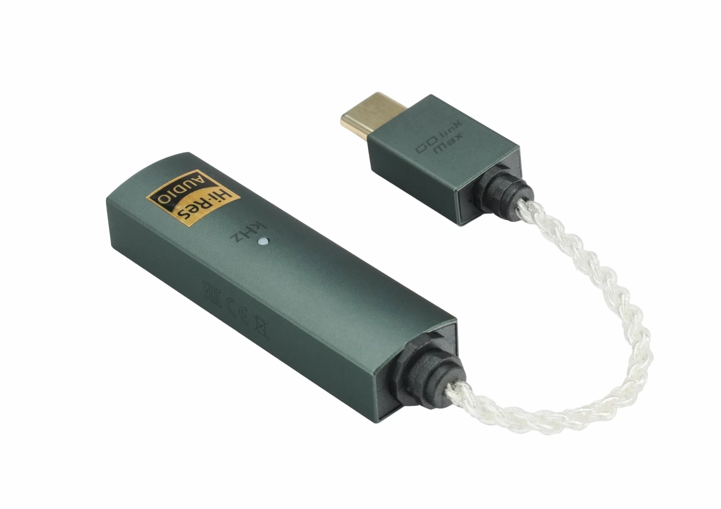 iFi Audio Go Link Max - Amplificatore per cuffie portatili/Dongle DAC USB-C a 3,5/4,4 mm - Audio Plug and Play Hi-Res con Dynamic Range Enhancement - PCM 384kHz/DSD256