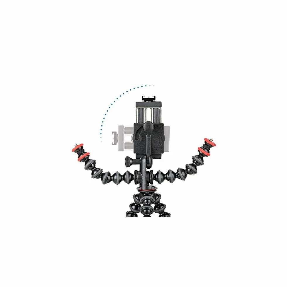 JOBY Gorillapod mobile Rig, Treppiede, Fotocamera, Accessori, YouTube, Vlogging, Smartphone, iPhone, GripTight, JB01533-BWW