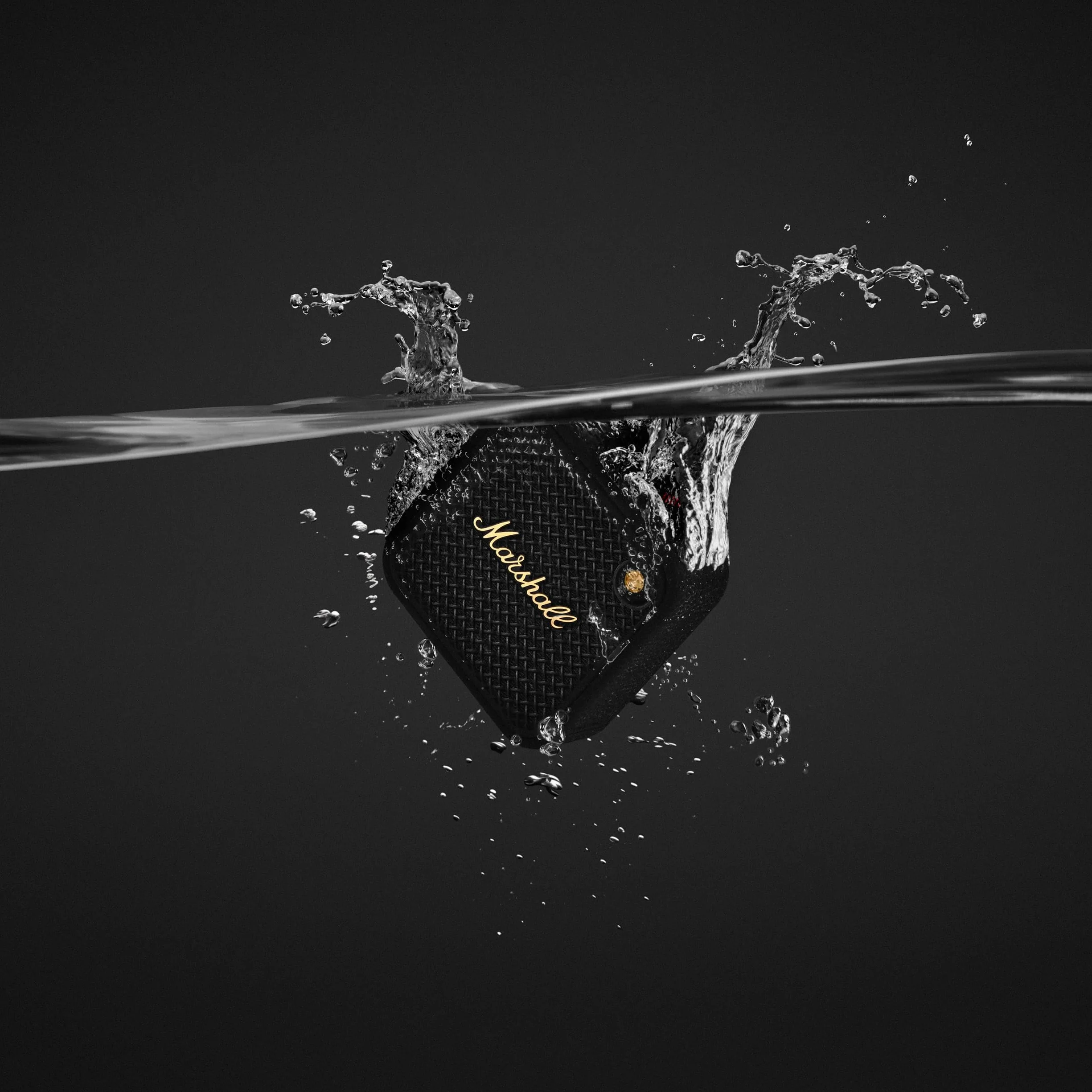 Marshall Willen II Altoparlanti Bluetooth Wireless 17 Ore di Riproduzione IP67 Impermeabile Ricarica Rapida - Nero