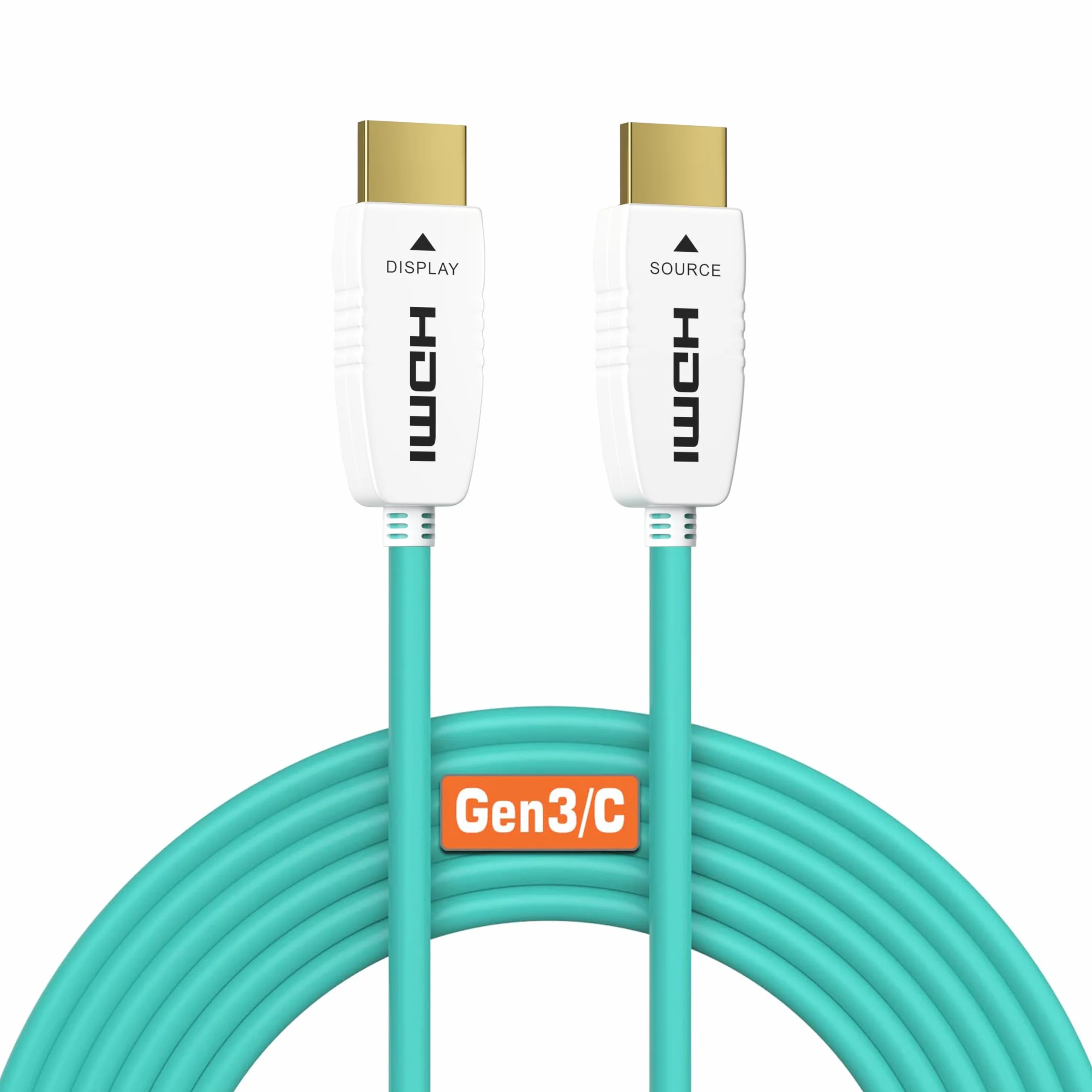 RUIPRO Cavo HDMI 2.1 in Fibra Ottica 8K 3M, 48Gbps, 8K@60Hz, 4K@120Hz, HDR Dinamico, eARC, HDCP 2.2/2.3, 3D, flessibile e sottile, compatibile con TV, PS5, Xbox, Proiettore, Home Theater
