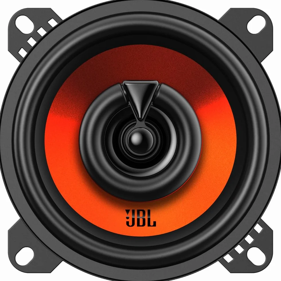 JBL Stage1 42F Altoparlante Auto Coassiale 100mm 4" con 40W RMS e 320W Max, sensibilità 88dB, risposta 85Hz–20kHz e impedenza 4 ohm per un audio nitido, uniforme e prestazioni sempre affidabili