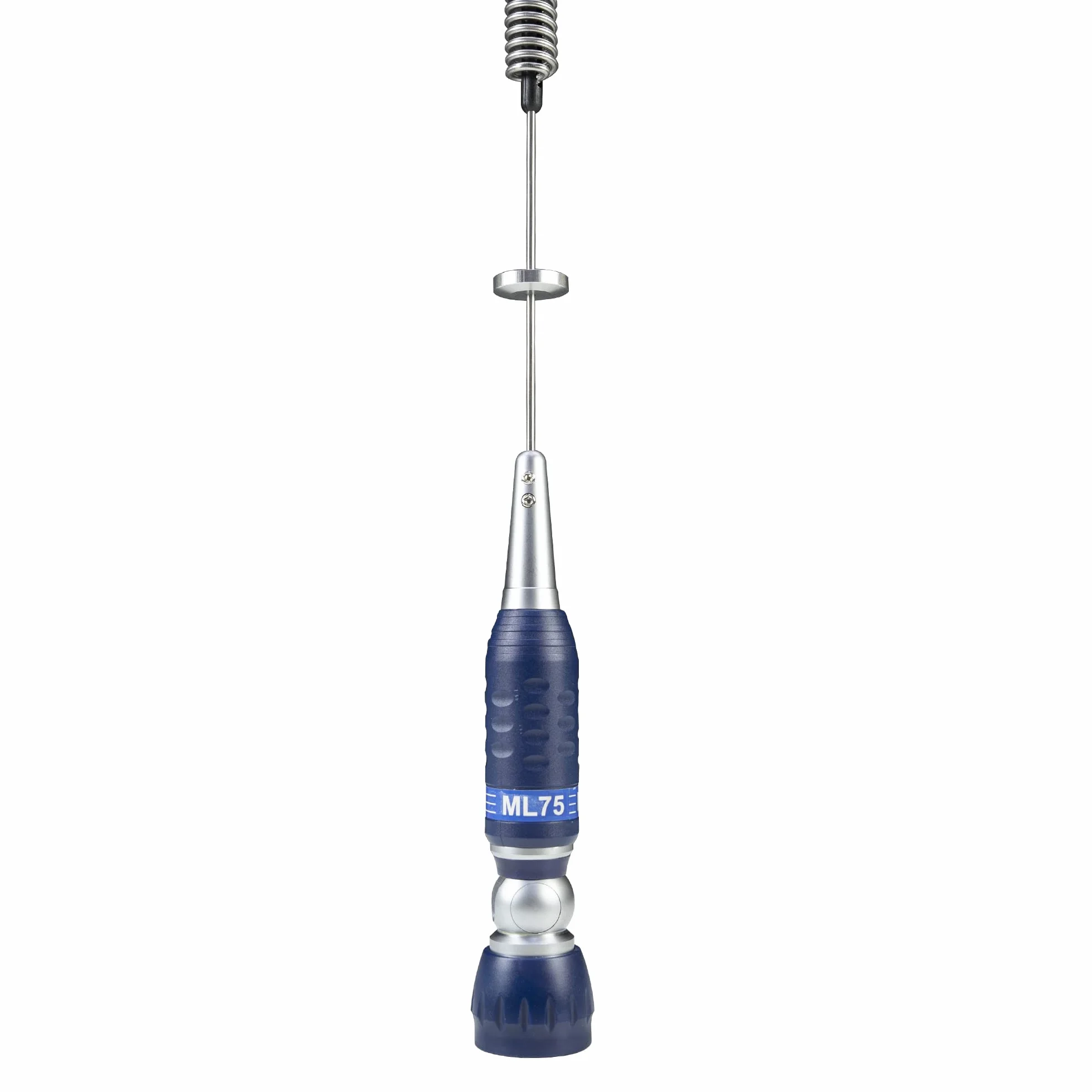 PNI Pacchetto antenna ML75 CB e cavo di montaggio PNI T601, lunghezza 75cm, 26-28MHz, 300W, pieghevole