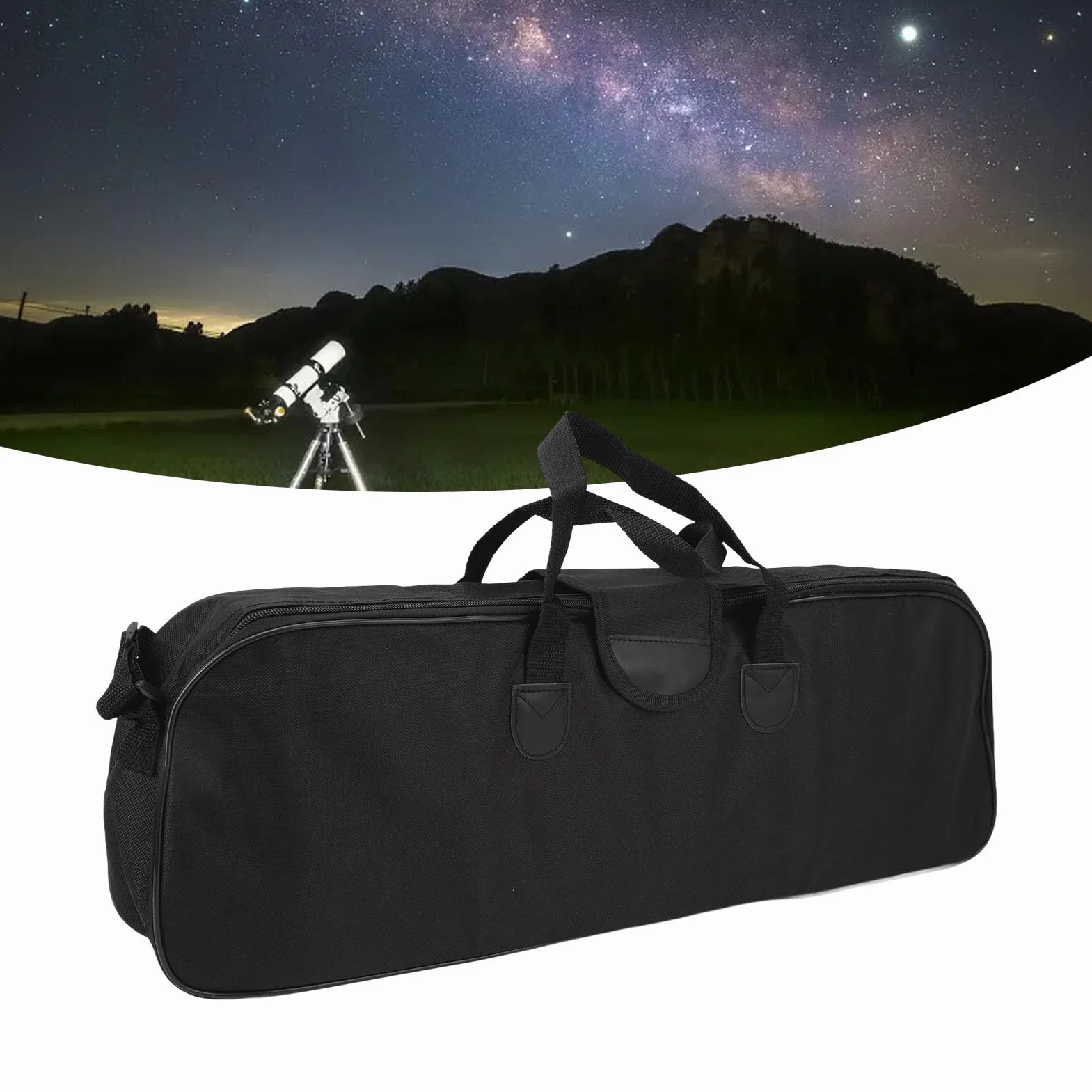 Borsa Antiurto per Telescopi da 60x19x8 Cm, Custodia per Accessori, Facile da Trasportare, di Livello Militare, Idrorepellente