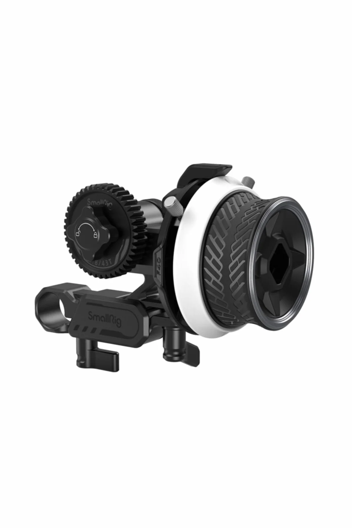 SMALLRIG Mini Follow Focus Zoom Controller per Fotocamere DSLR e Mirrorless, Compatibile con Varie Dimensioni di Obiettivi - 3010C
