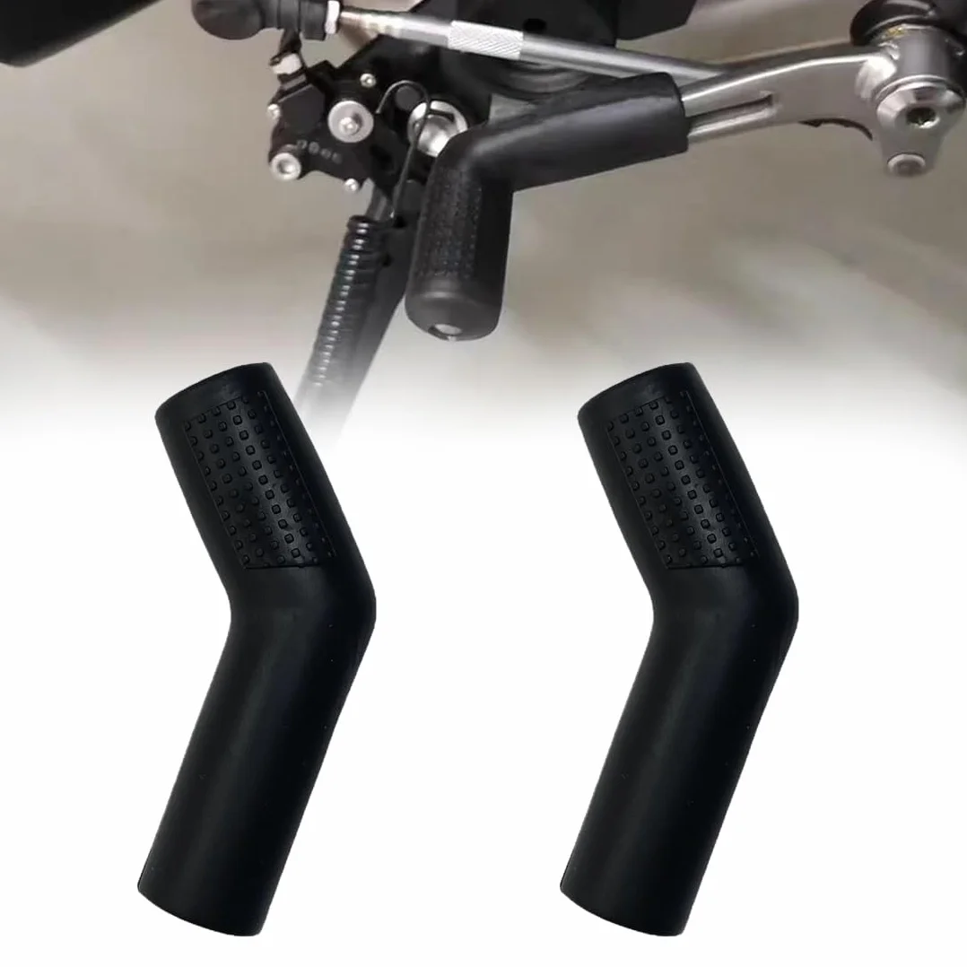 2 PCS Protezione leva cambio moto Copri leva cambio moto, gomma di alta qualità Protezione scarpe Accessori, per la maggior parte delle motociclette