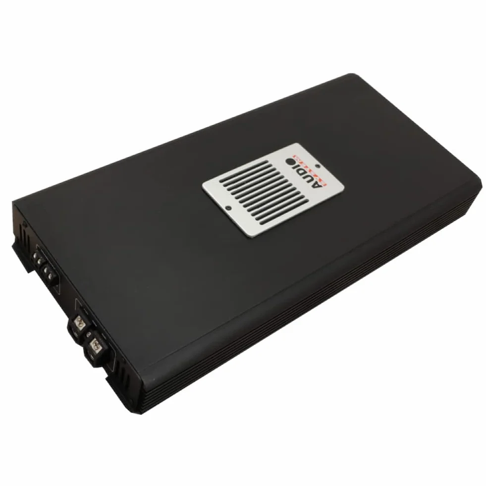XPL Amplificatore AD3000 1 Canale 3000 Watt RMS Stabile a 1 Ohm Specifico per Subwoofer Classe D con Controllo Remoto Incluso e Filtro Subsonico