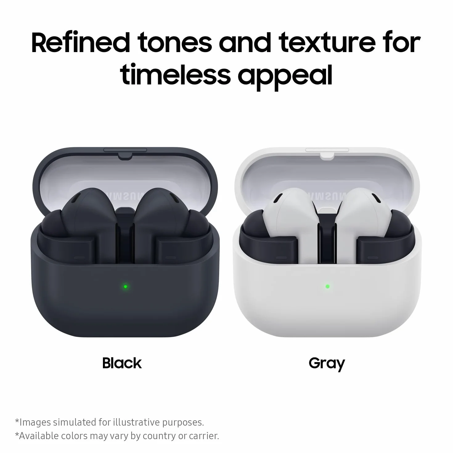Samsung Galaxy Buds3 FE (2025, versione CAD e garanzia) - Auricolari Bluetooth grigi con traduzione live in tempo reale AI, accoppiamento e commutazione automatica, resistenza al sudore e all'acqua