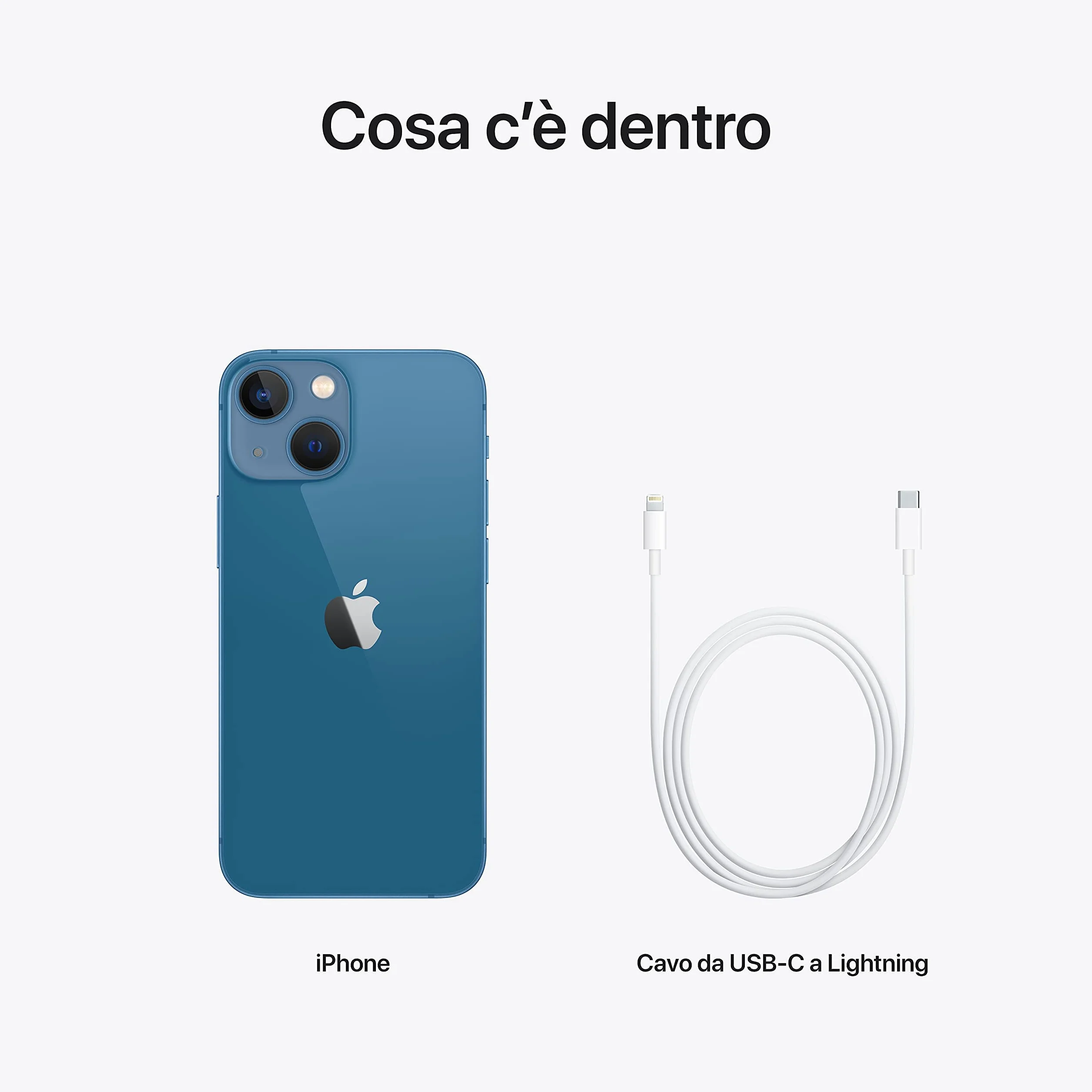 Apple iPhone 13 Mini 128GB Azzurro Ricondizionato