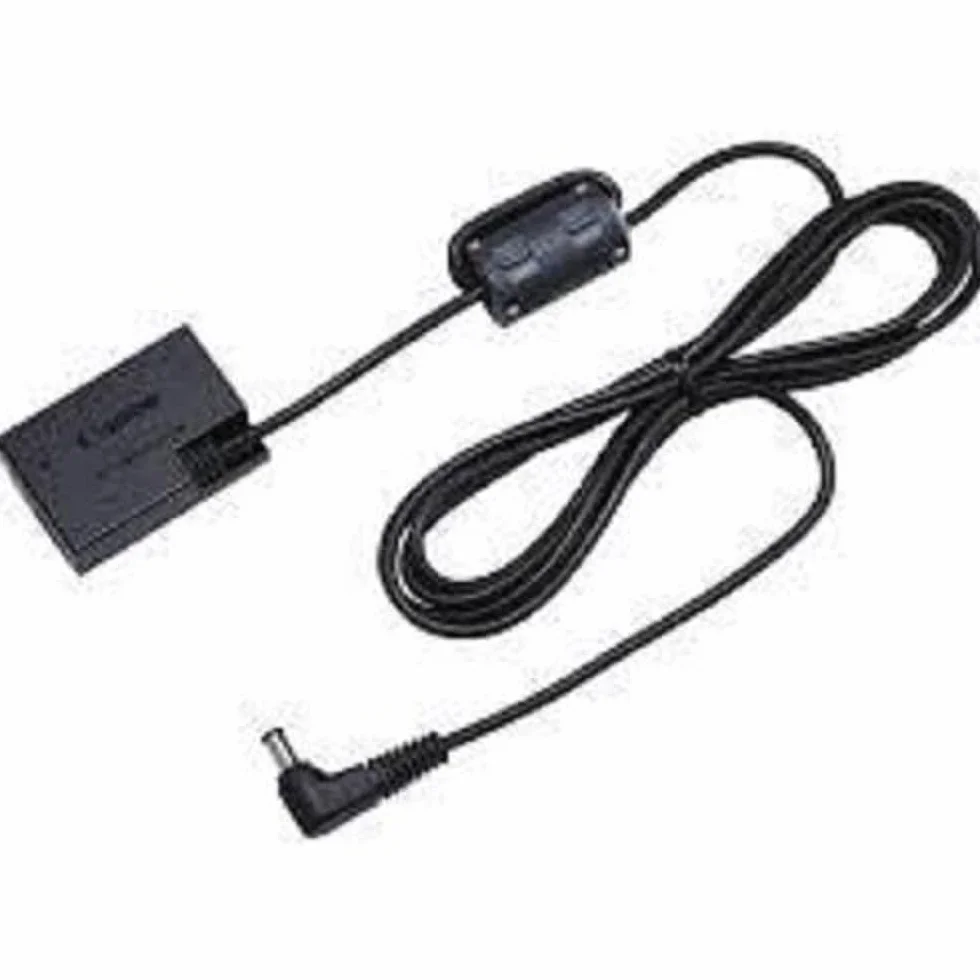 Canon DC DR-E18 Accoppiatore Corrente Continua, Nero/Antracite