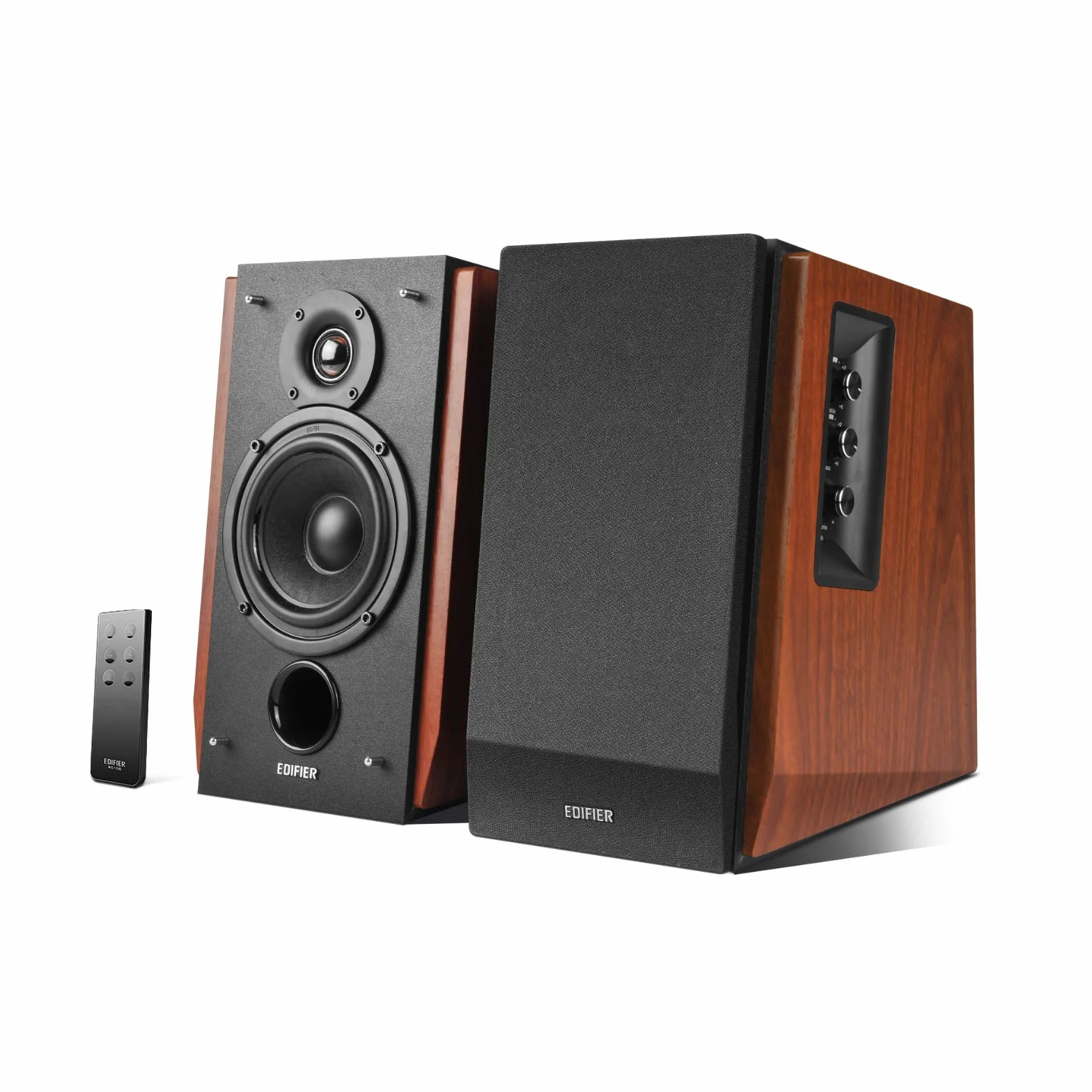Edifier R1700BT Diffusori da Scaffale Bluetooth - Monitor Studio Nearfield Attivi - Diffusori Alimentati 2.0 Struttura con Cassa 66w RMS-Legno