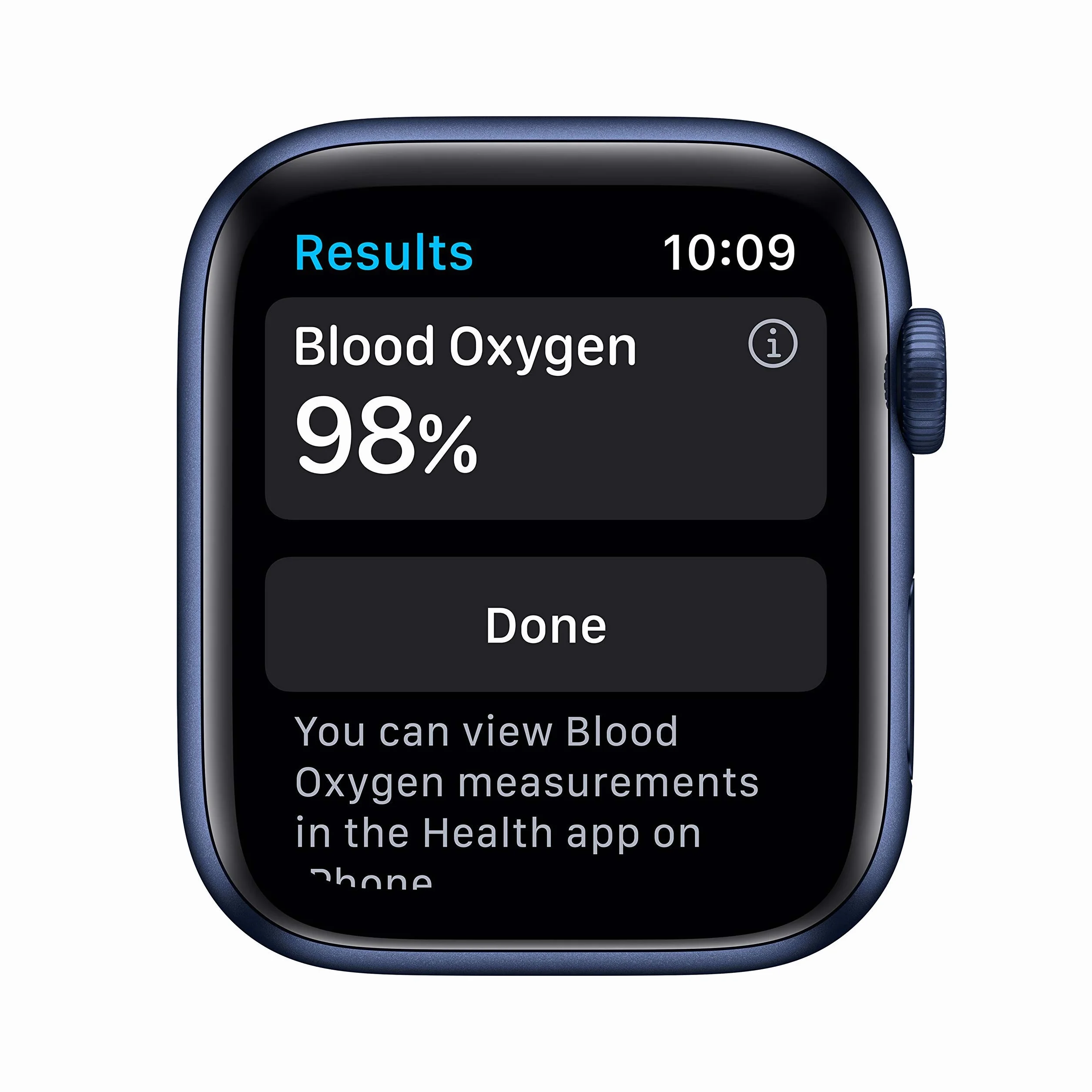 Apple Watch Series 6 (GPS + Cellulare, 44MM) Cassa in Alluminio Blu con Cinturino Sport Blu Scuro (Ricondizionato)