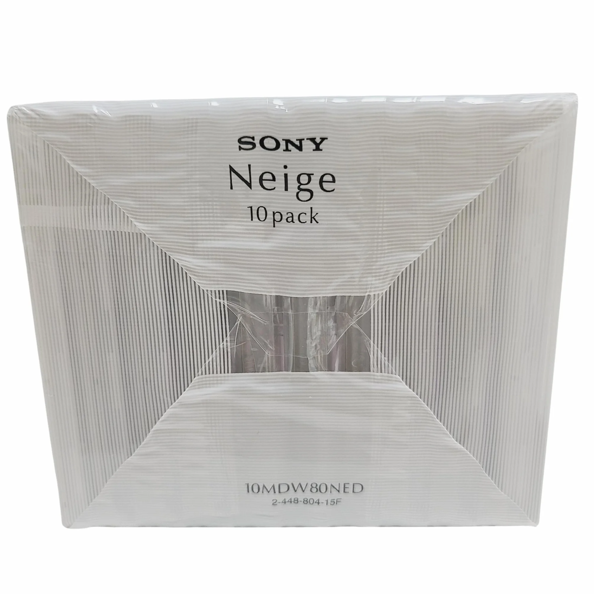 Sony Neige - Confezione da 10 dischi da 80 minuti