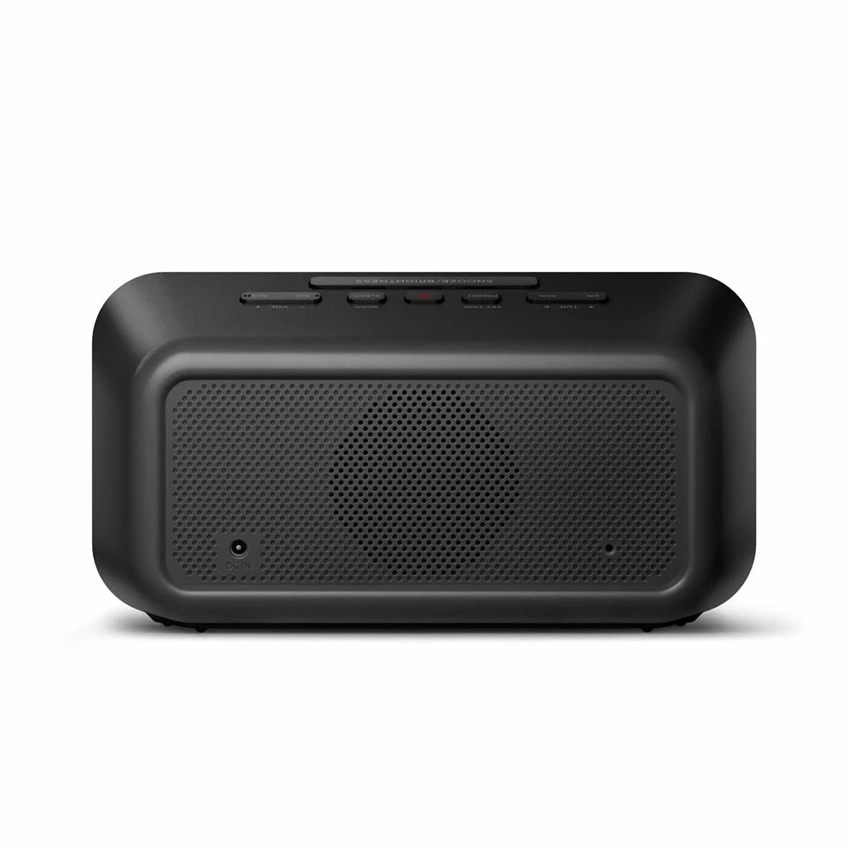 PHILIPS Sveglia Radio Digitale Doppio Allarme Sleep Timer Snooze Portatile Batteria Backup Nero Ampio Display
