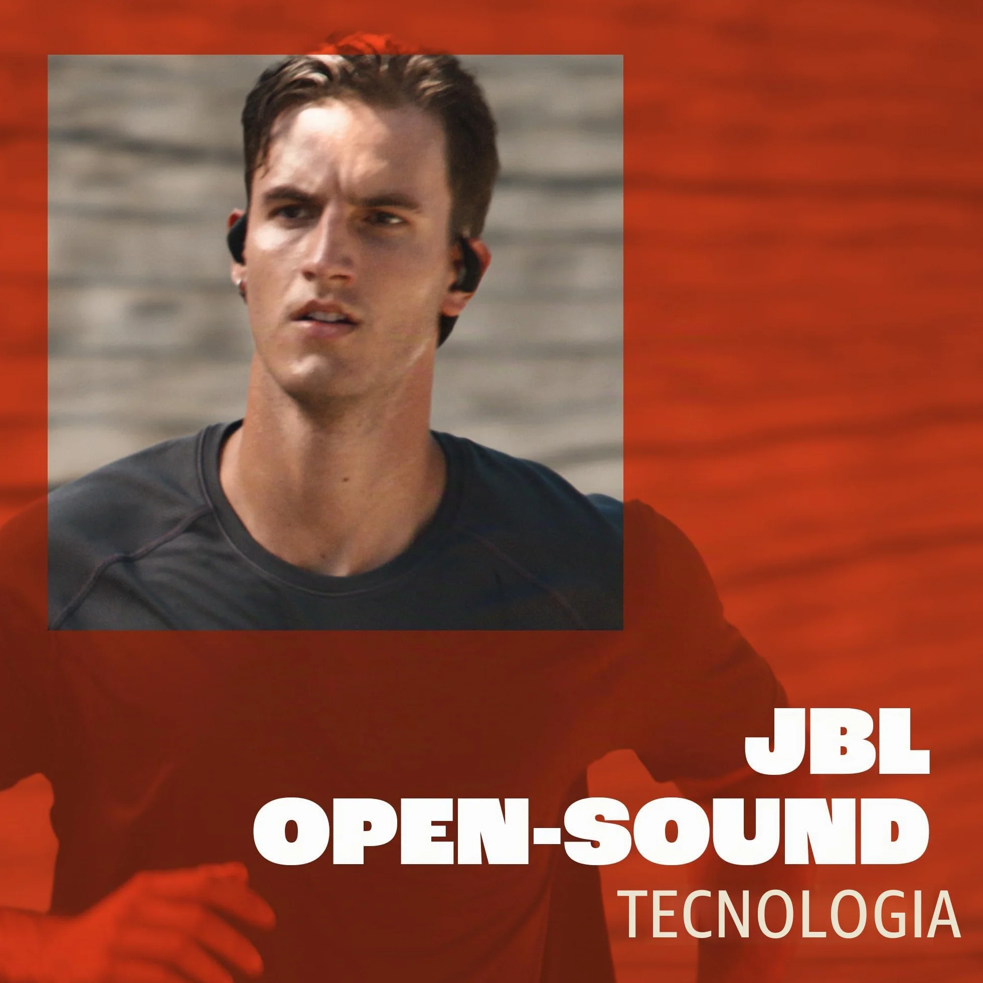 JBL Endurance Pace Cuffie Sportive Open-Ear con Bluetooth, Autonomia di 10 Ore, Archetto in Titanio Ultraleggero, Resistenza a Polvere e Acqua IP68, Tecnologia JBL OpenSound, Grigio/Nero