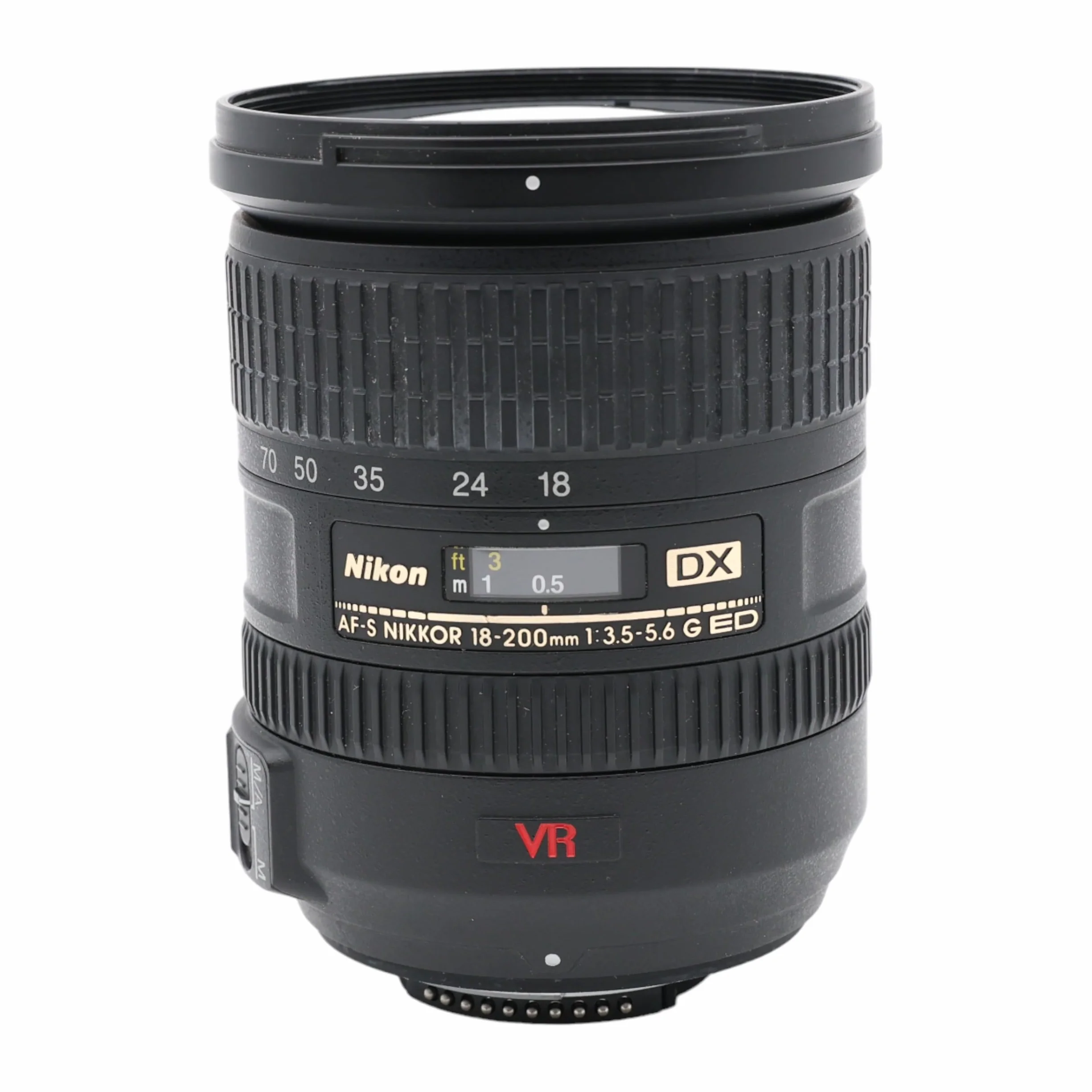 Nikon Zoom-Nikkor 18-200mm f/3.5-5.6G Ricondizionato Certificato
