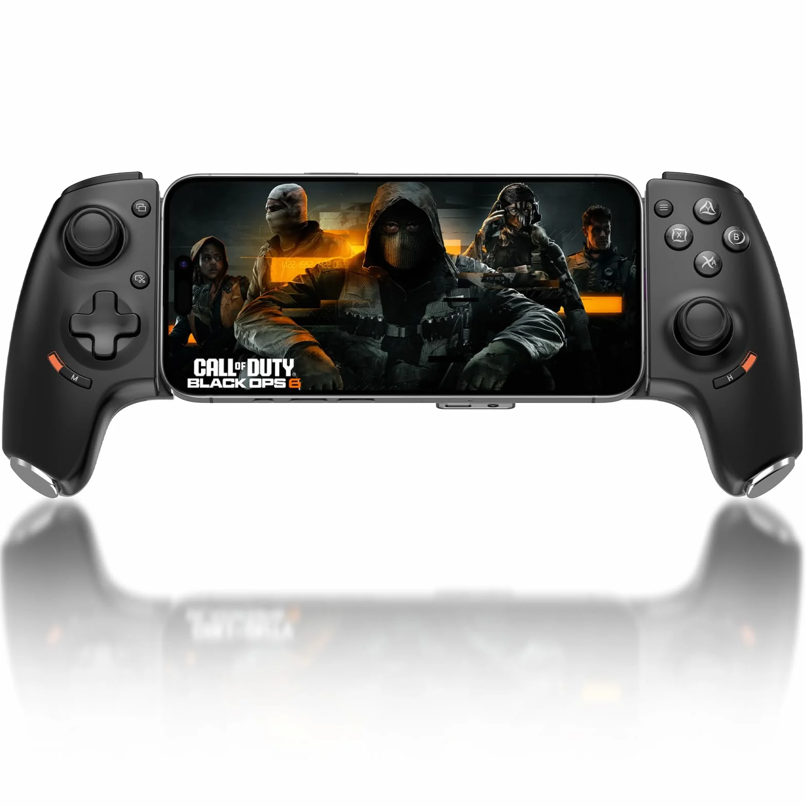 Joso Controller per iPhone 15/16 e Android (USB-C), controller di gioco remoto per console PS5/PS4/Xbox, Joysticks Effetto Hall, 2 pulsanti mappabili, jack audio da 3,5 mm