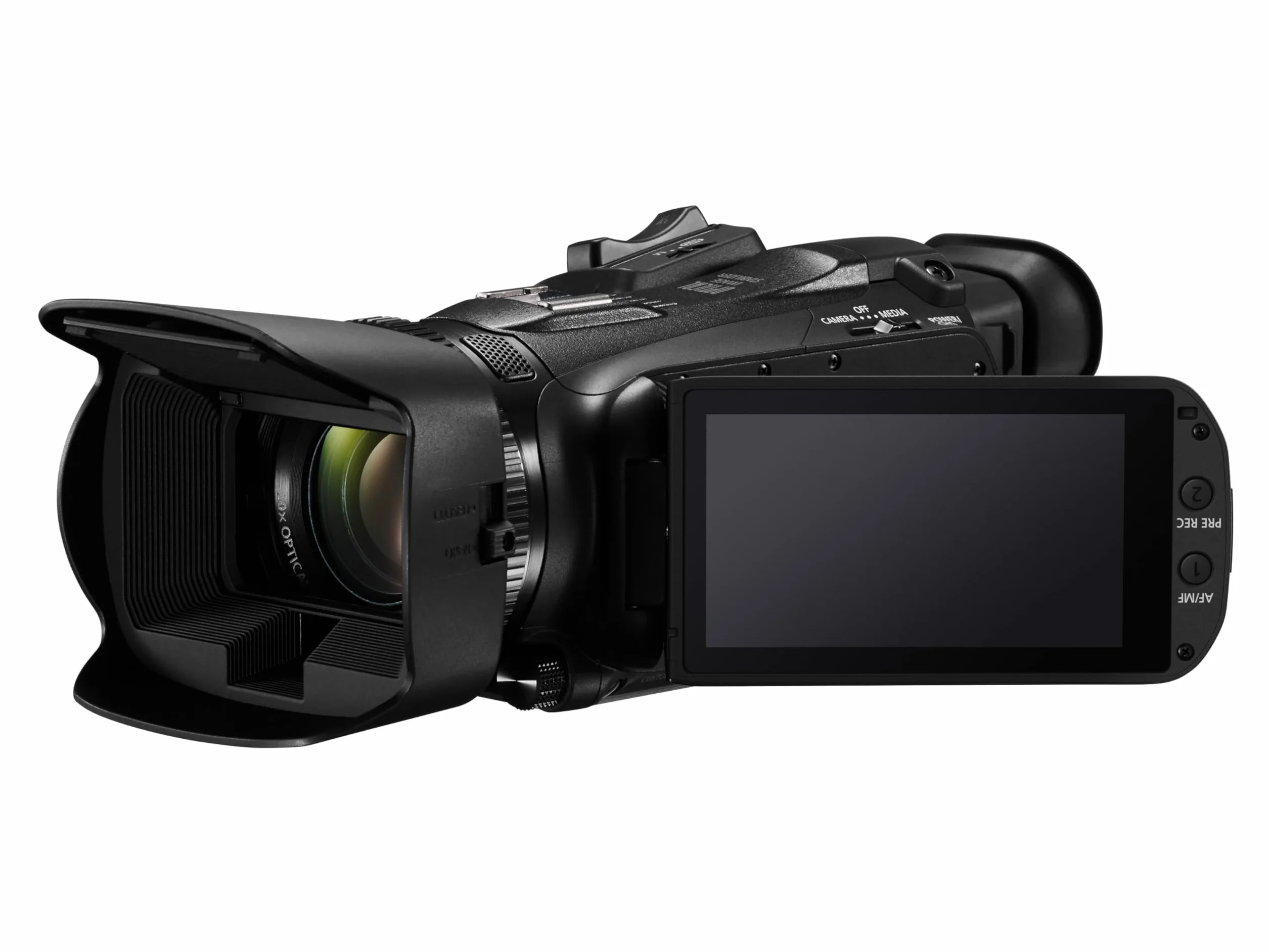 Canon videocamera Legria HF G70, 4K UHD con zoom ottico stabilizzato 20x, Auto Focus, slow motion, timelapse e doppio slot SD, Nero