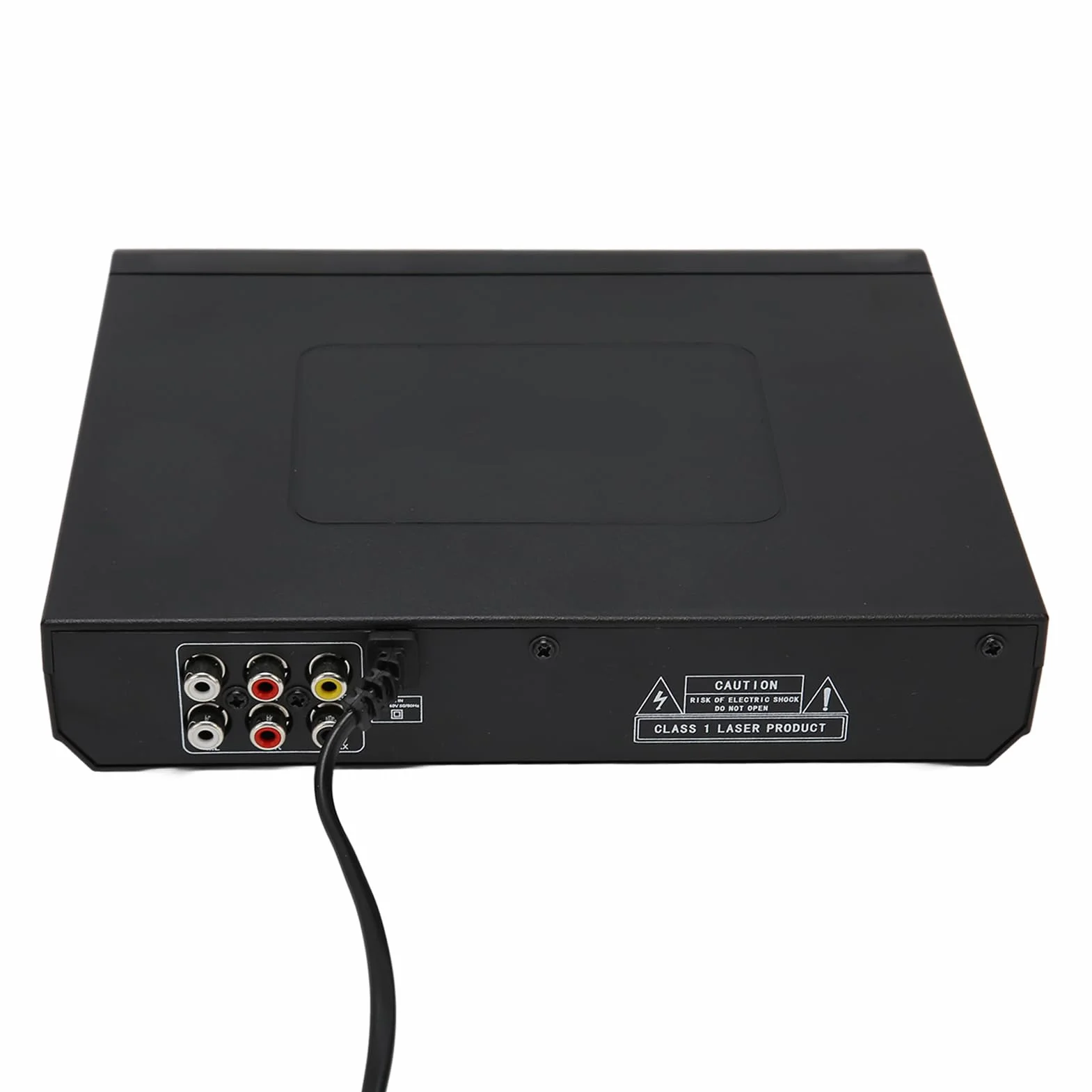 Asixxsix Mini lettore DVD, compatibile con DVD R RW JPEG CD R CD RW, scansione progressiva 720P Up Conversion, multilingua USB 2.0, con telecomando e (Spina europea)