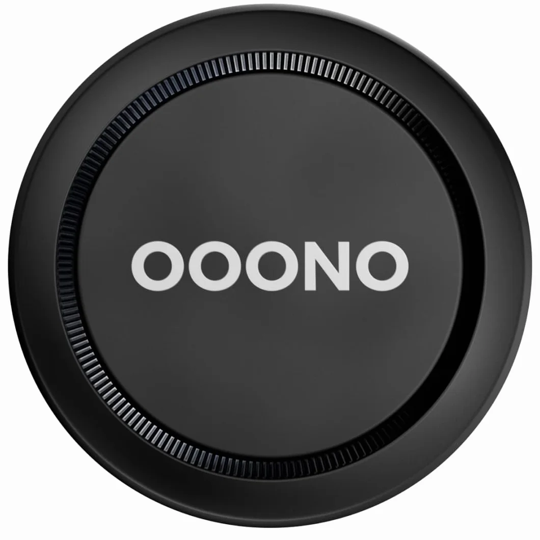 OOONO Co-Driver 1 rilevatore autovelox nero – avvisi autovelox e pericoli in tempo reale, senza abbonamento, batteria al litio 3 V, compatibile Apple CarPlay e Android Auto