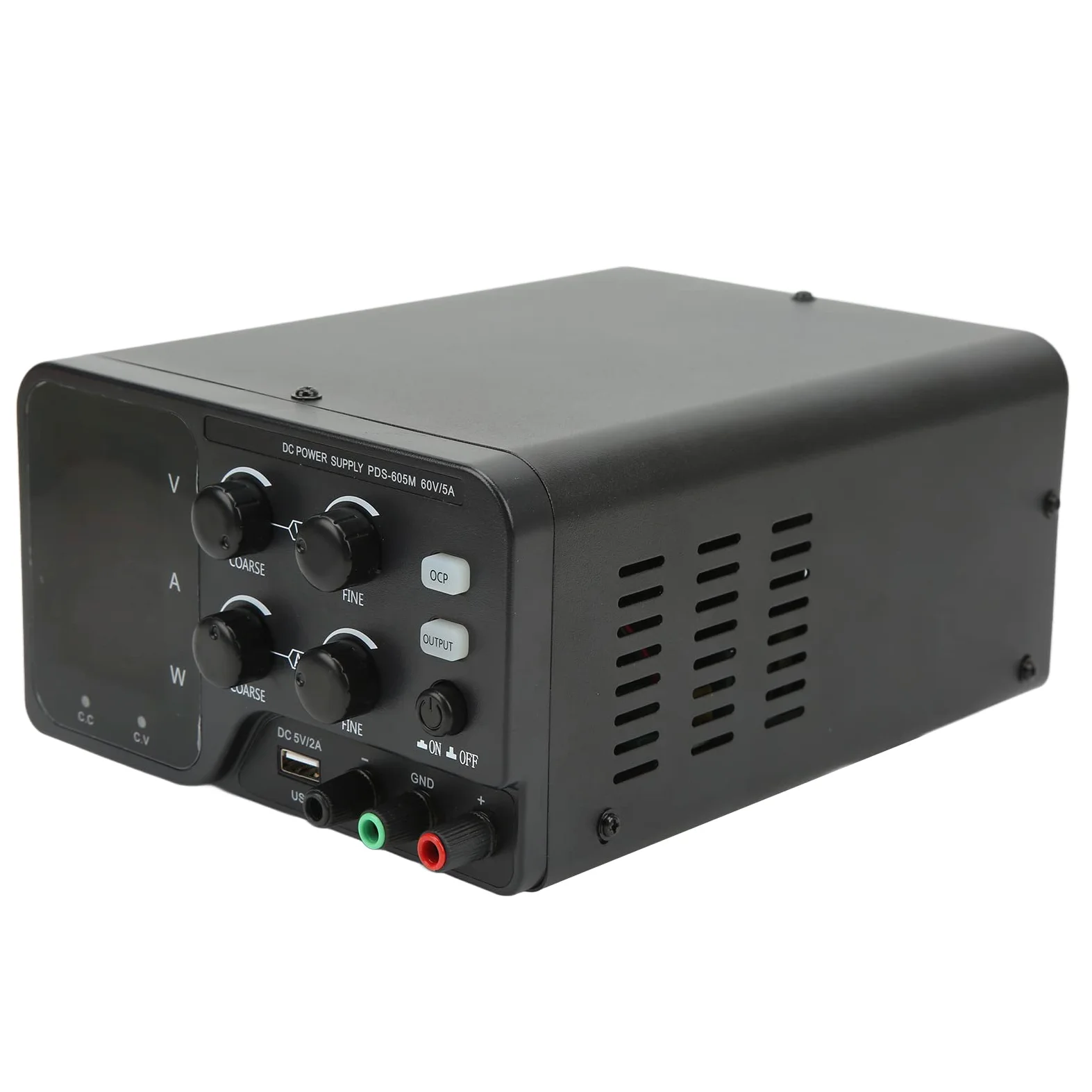 Alimentatore Regolato a LED CC, LCD di Alimentazione Regolato a LED in Rame Rosso Sicuro Ed Efficiente per l'azienda Agricola (Spina UE)