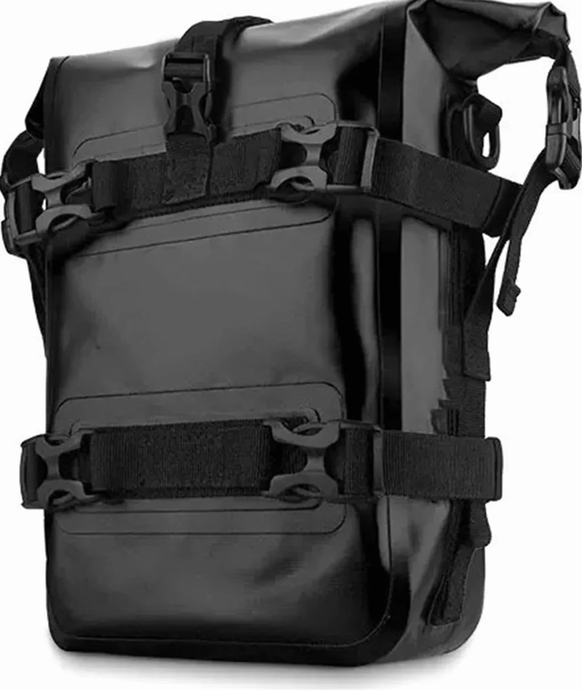 Borse Paramotore Moto 8L Impermeabile Borsa per BMW Motorrad R 1250 GS ADV R1250GS Adventure, Borsa per Telaio Paraurti Moto Motociclette Espandibile Borse Laterali,Black/A