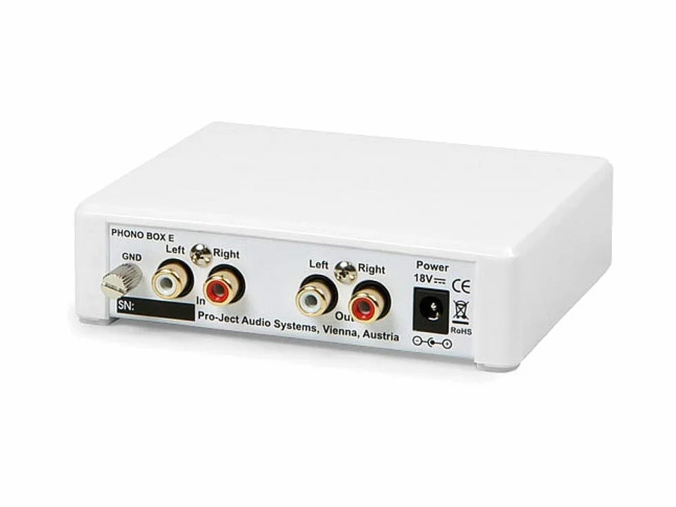 Pro-Ject Phono Box E Stadio Fono MM Bianco