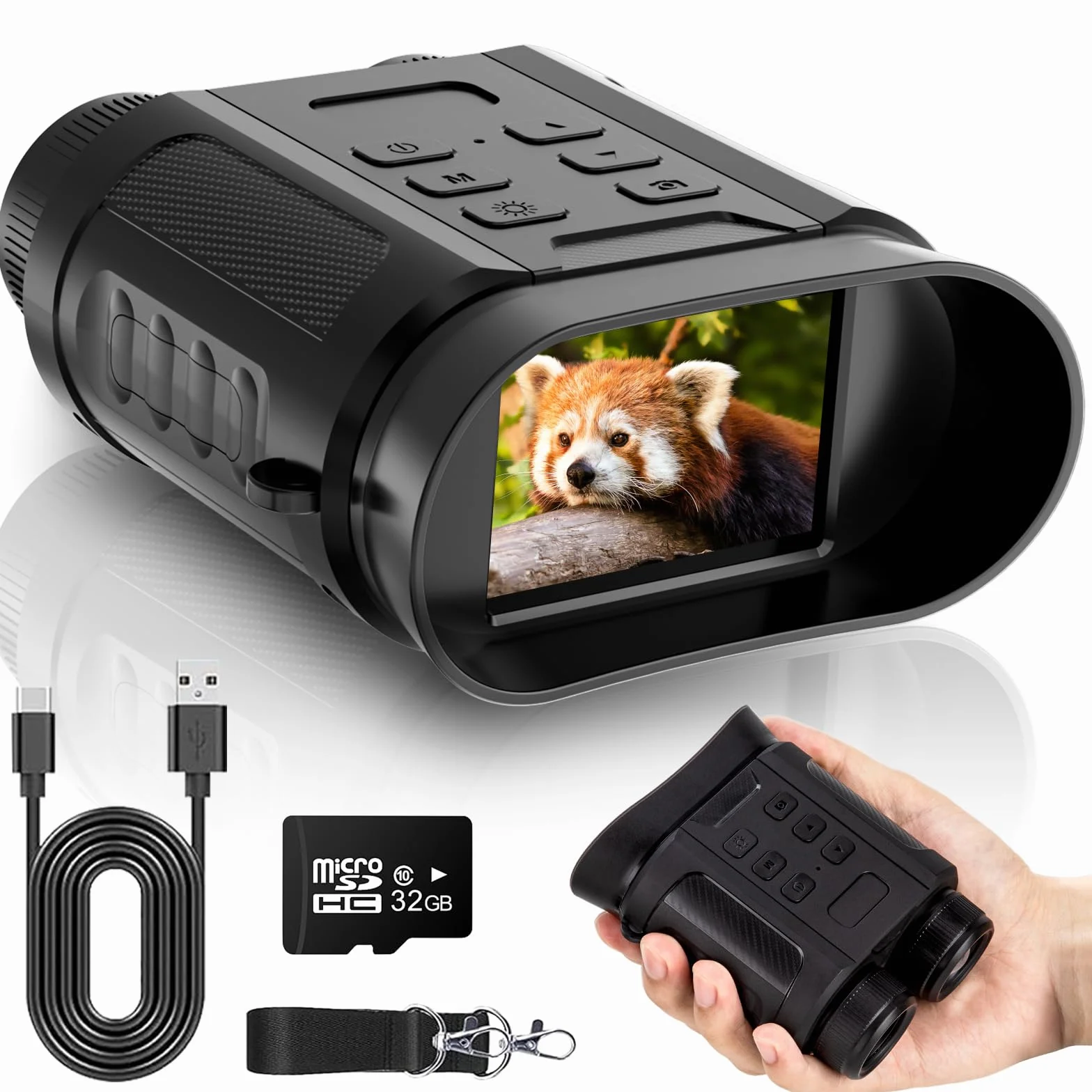 4K Binocolo Visione Notturna