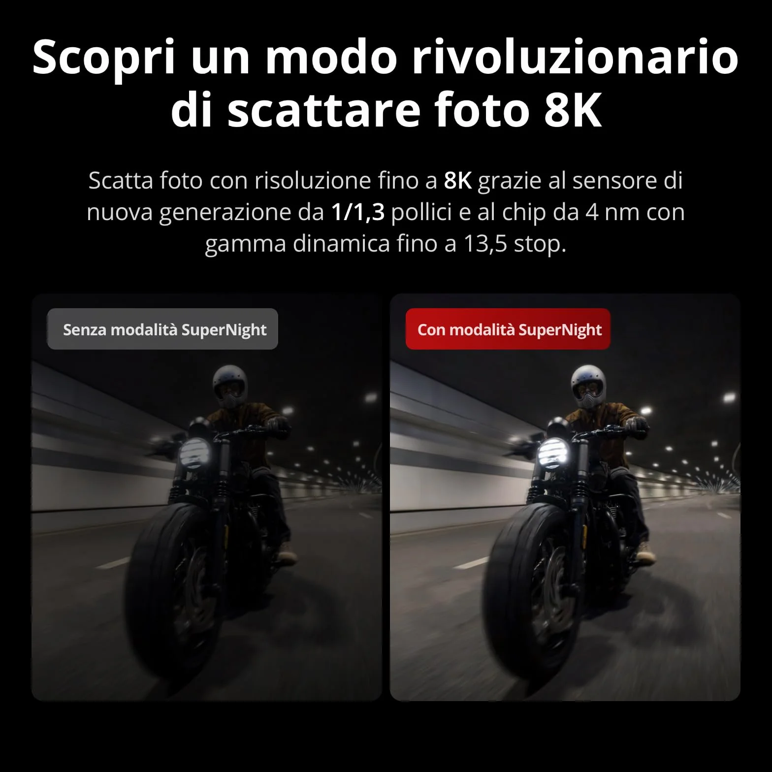DJI Osmo Action 5 Pro Combo Standard, Fotocamera impermeabile con sensore 1/1.3", video 4K/120fps, vlog camera, Tracciamento del soggetto, stabilizzazione, 2 touchscreen OLED, action cam 4K