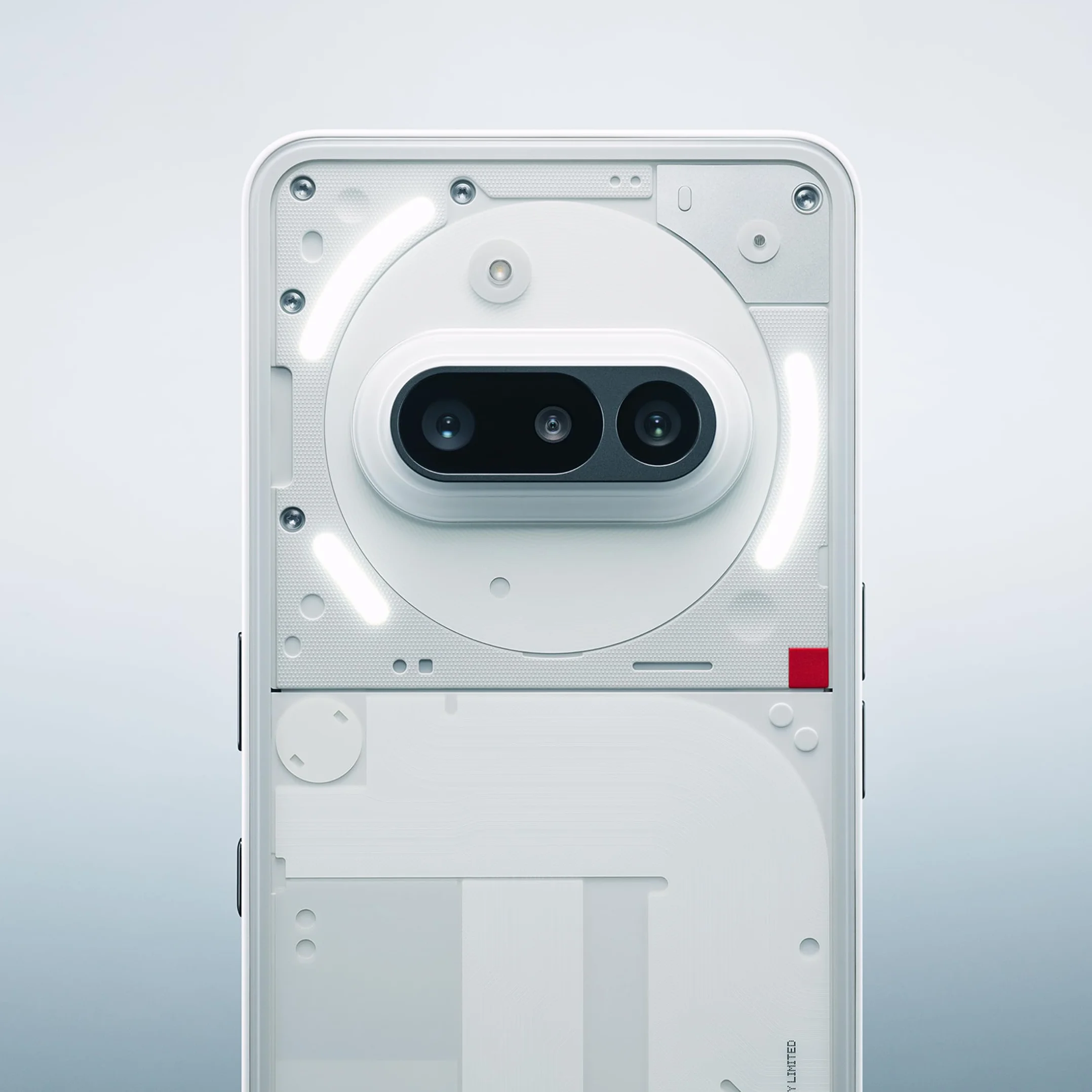 Nothing Phone (3a) 128 GB - Handy mit Essential Space, 50-MP-Hauptkamera, 32-MP-Frontkamera, 30-facher Ultra-Zoom, 8 GB RAM, Langer Akkulaufzeit und 6,77 Zoll Flexibles FHD+ AMOLED-Display - Weiß