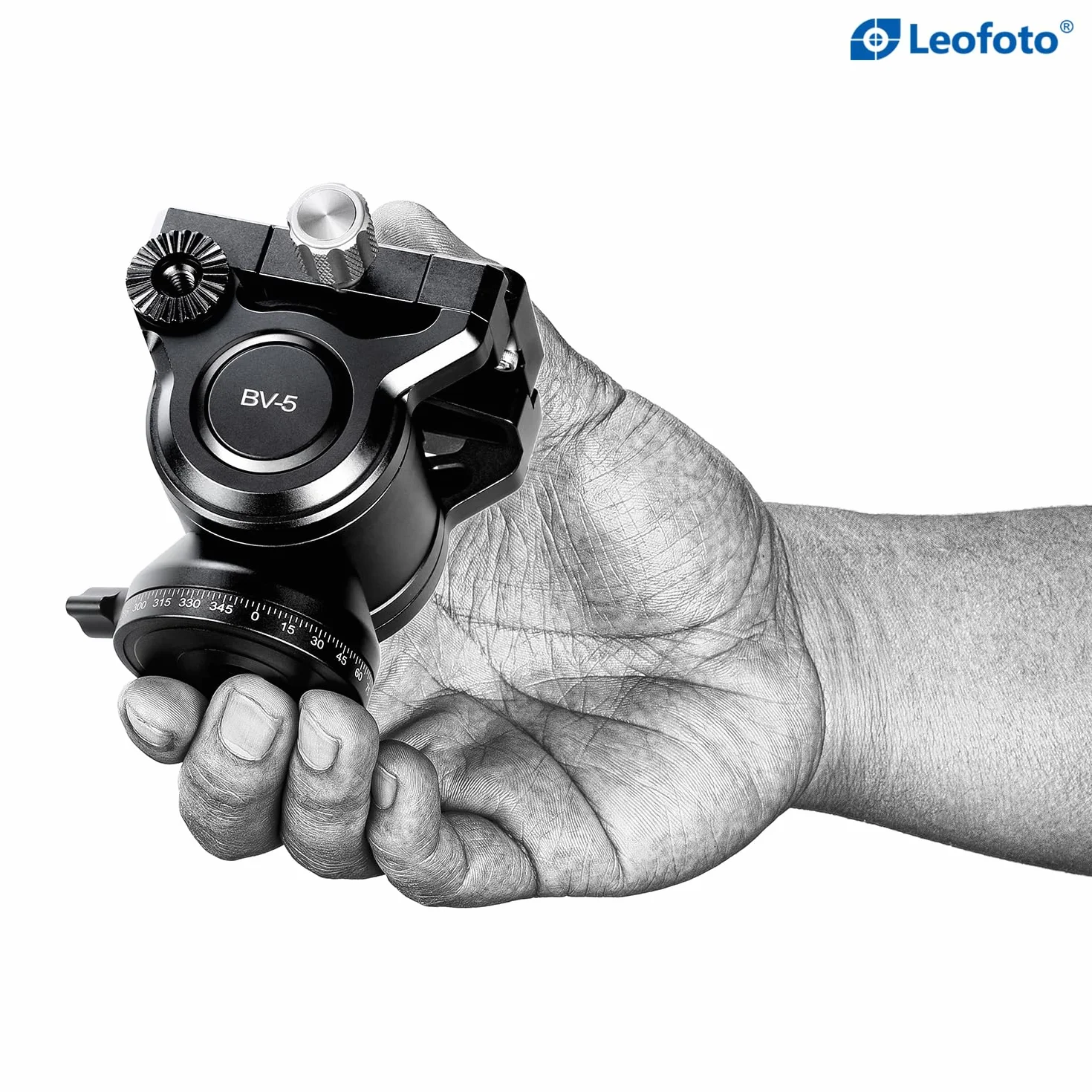 Leofoto - Testa video fluida - Alluminio aeronautico - Peso ridotto - Capacità di carico: 4 kg - Perfetto per il videografo esigente - BV-5