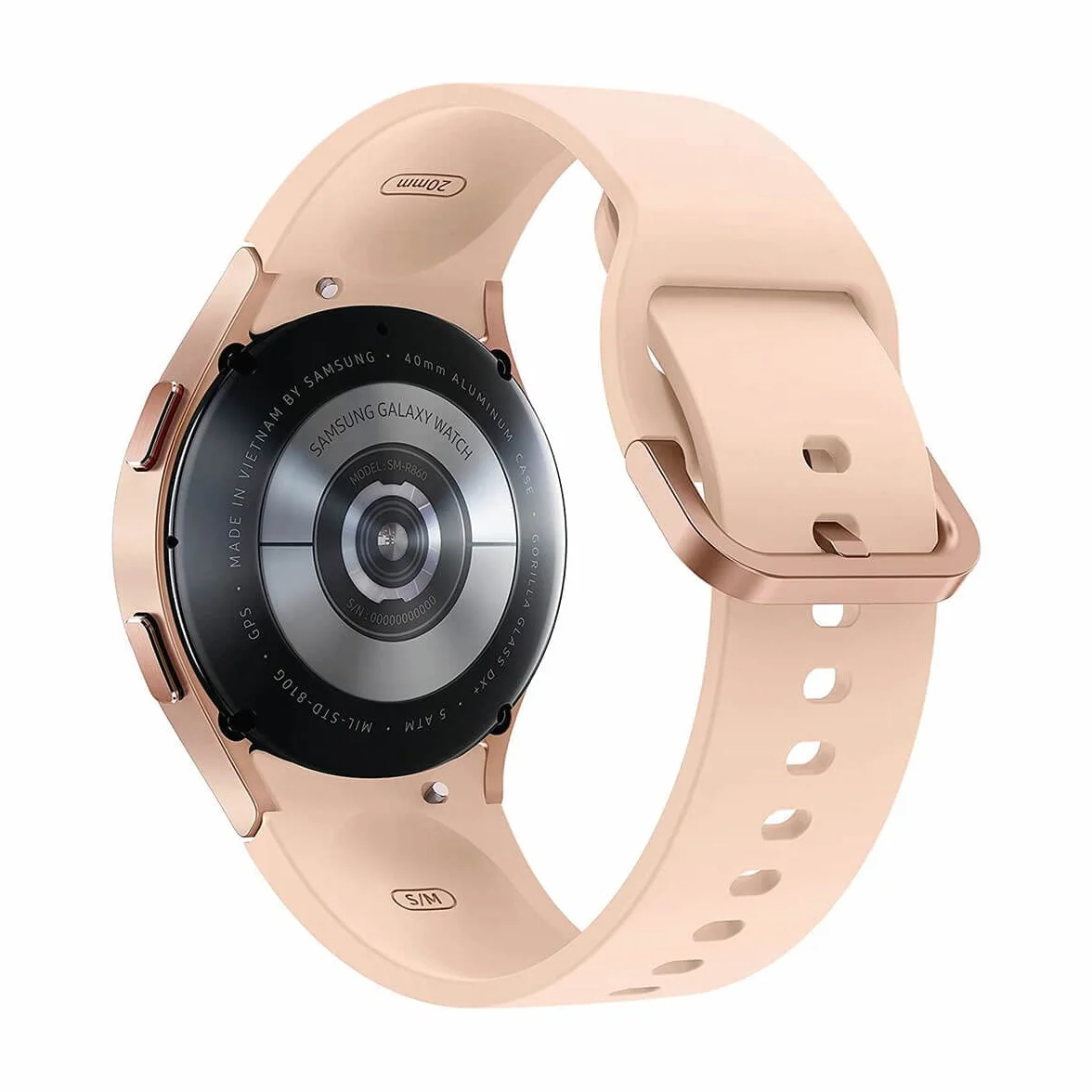 Samsung Galaxy Watch4 40mm Orologio Smartwatch, Monitoraggio Salute, Fitness Tracker, Batteria lunga durata, Bluetooth, 2021, Oro Rosa (Ricondizionato)
