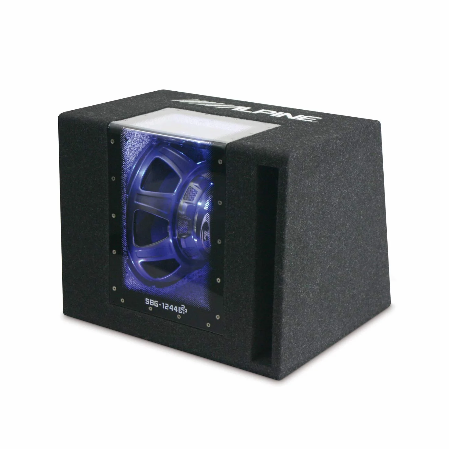 SBG-1244BP Subwoofer in Cassa Passa-Banda da 12'' (30 cm) con Illuminazione Blu Interna