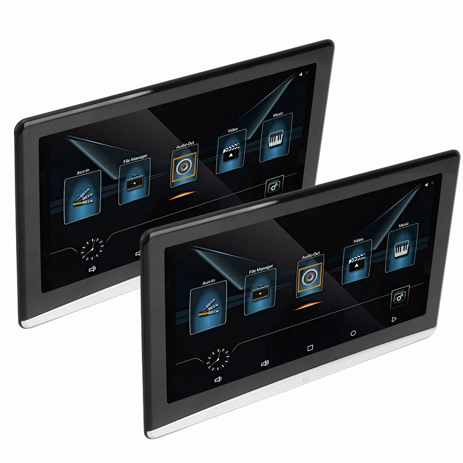 Touch Screen per Monitor Poggiatesta Auto da 11,3 Pollici con10.0, 4K 1080P, 3G16G Rom, Lettore Video per Sedile Posteriore per, Netflix, TikTok, WiFi, USB, 7